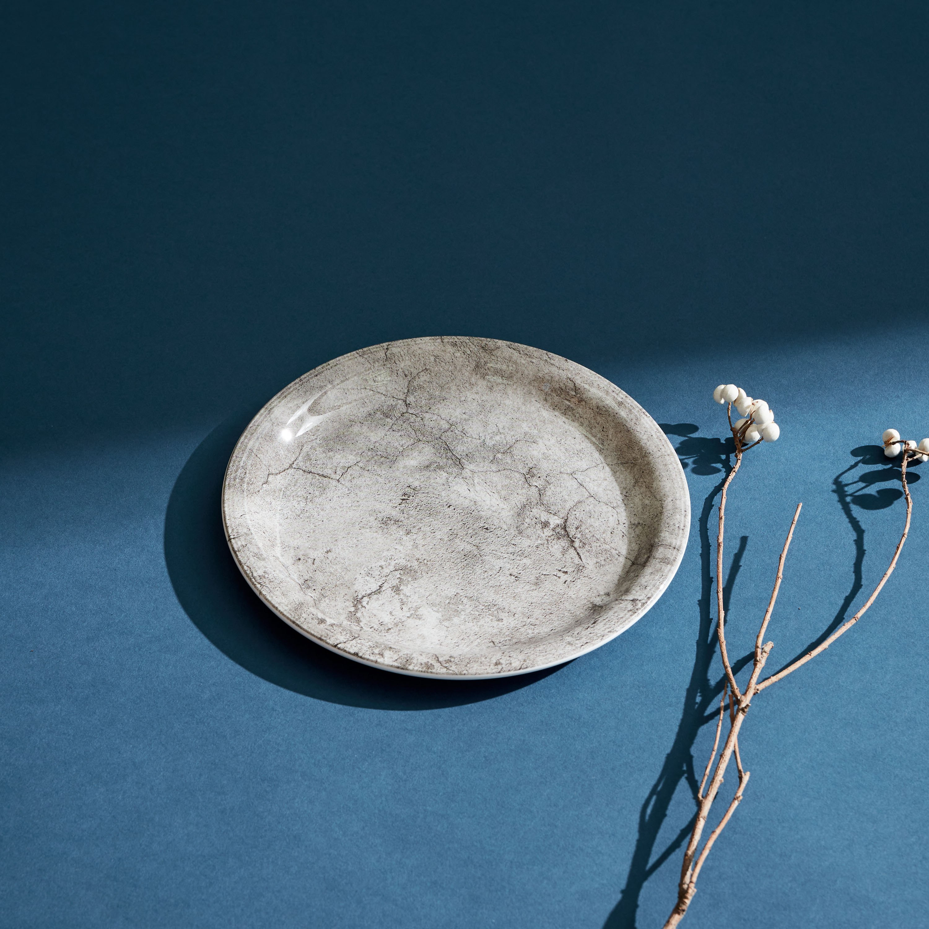 Rustic Side Plate - 19 cm-hbxdecorandfurnishings-tabletop-crockery-image-1