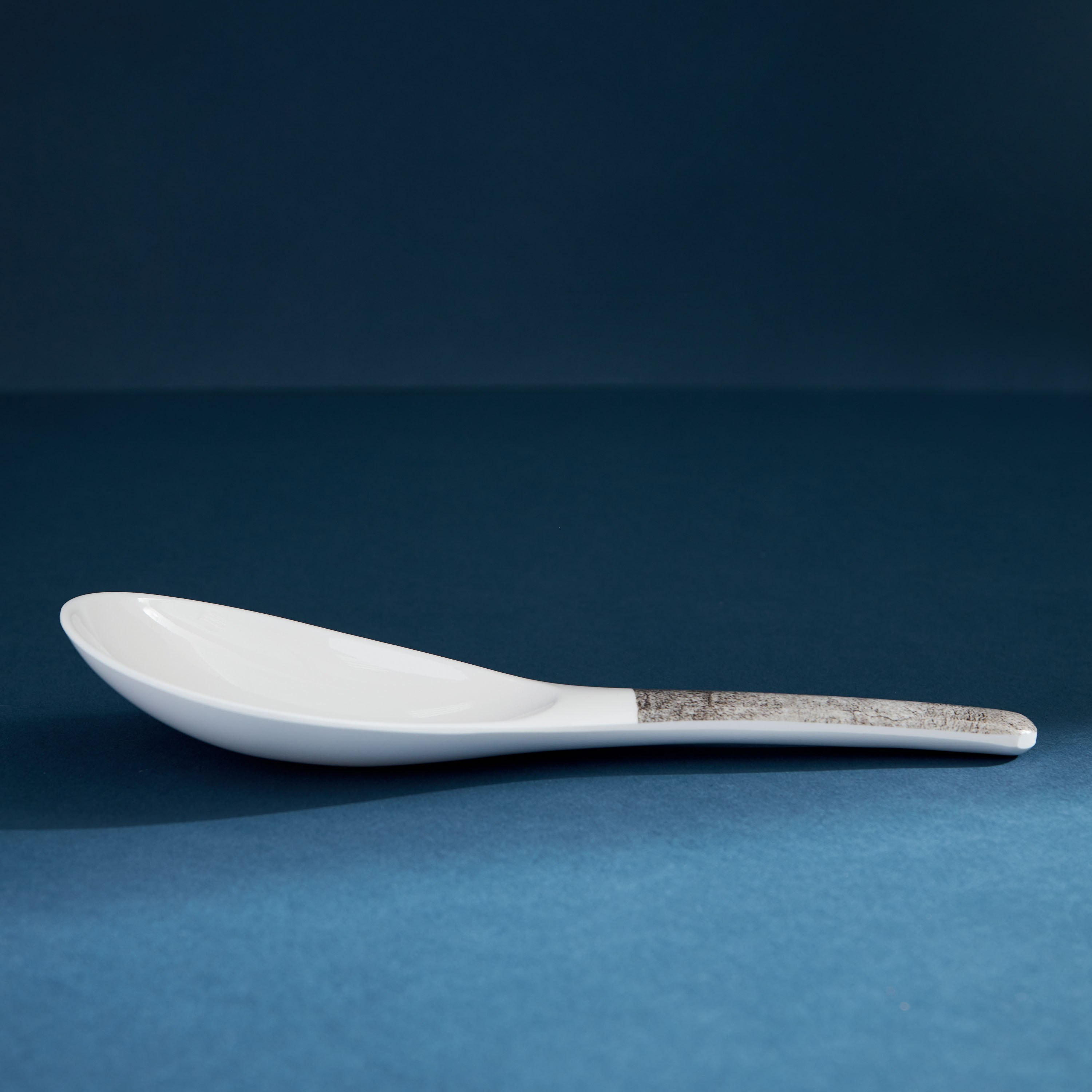Rustic Serving Spoon - 20 cm-hbxdecorandfurnishings-tabletop-serveware-image-3