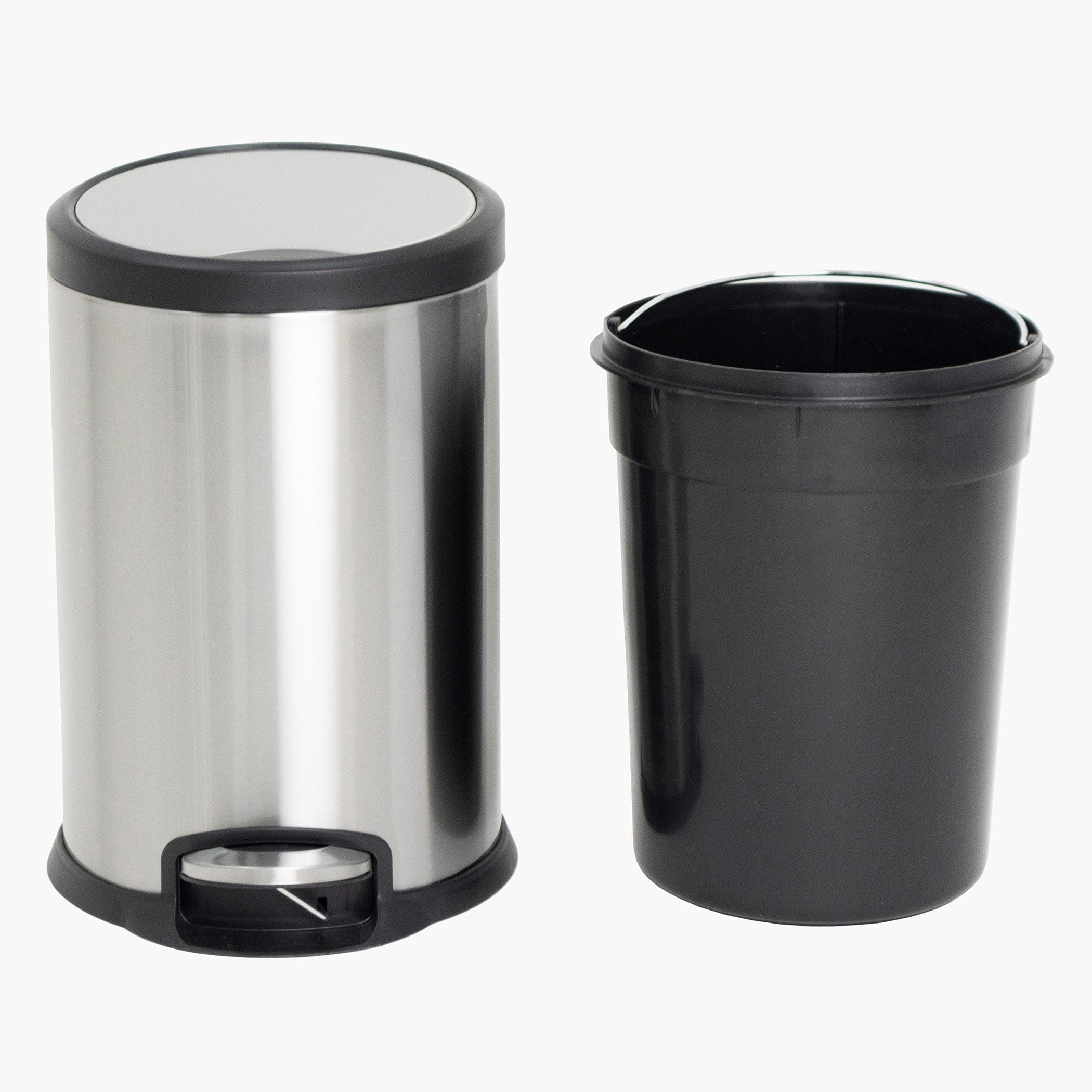 سلّة نفايات ستانلس ستيل بدواسة من نيو - 12 لتر-hbxhomeware-hbxbathroom-image-3