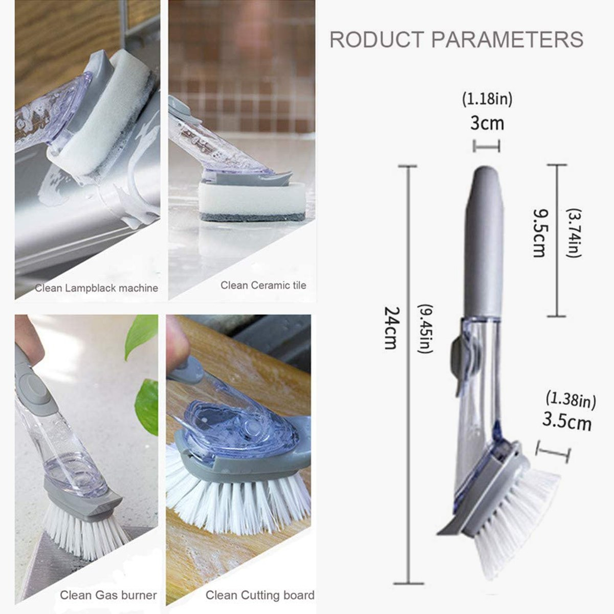فرشاة تنظيف بموزع سائل مدمج من نيو-hbxbathroom-laundry-cleaningaccessories-image-3