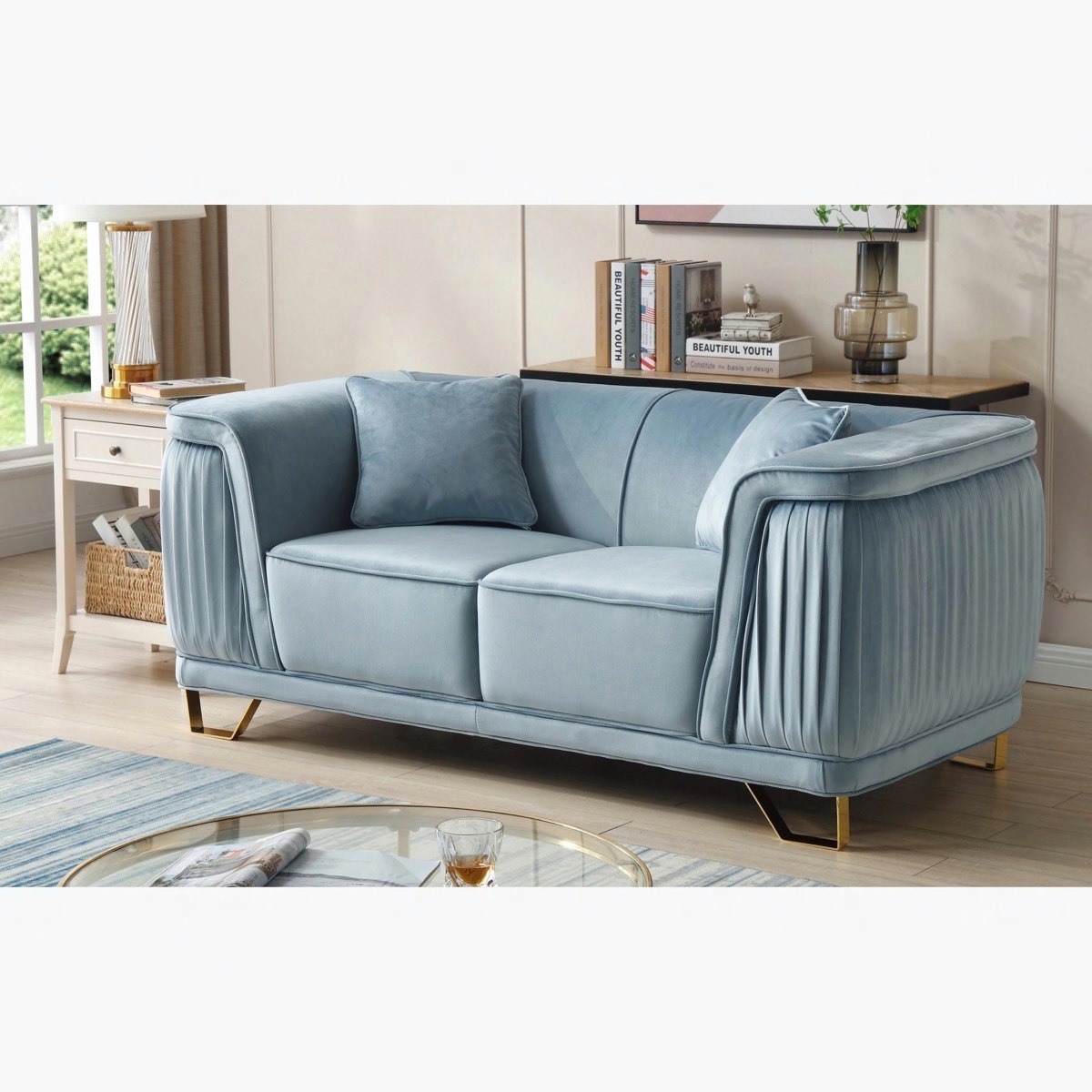 كنبة بـمقعدين ووسادتين من كاليستا-hbxlivingroom-sofasandarmchairs-sofas-image-1