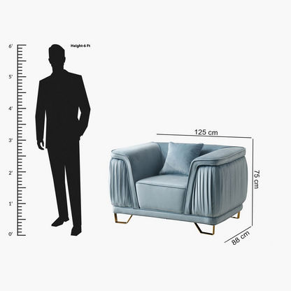 Callista 1-Seater Sofa with Cushion