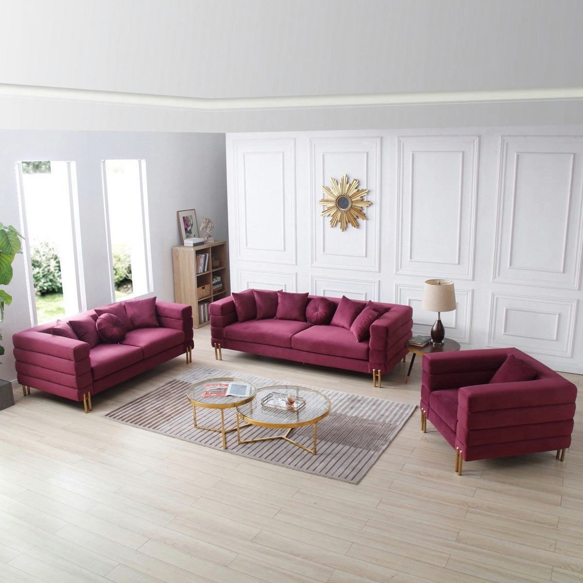 كنبة مخملية بمقعد واحد ووسادة من جوديث-hbxlivingroom-sofasandarmchairs-sofas-image-8