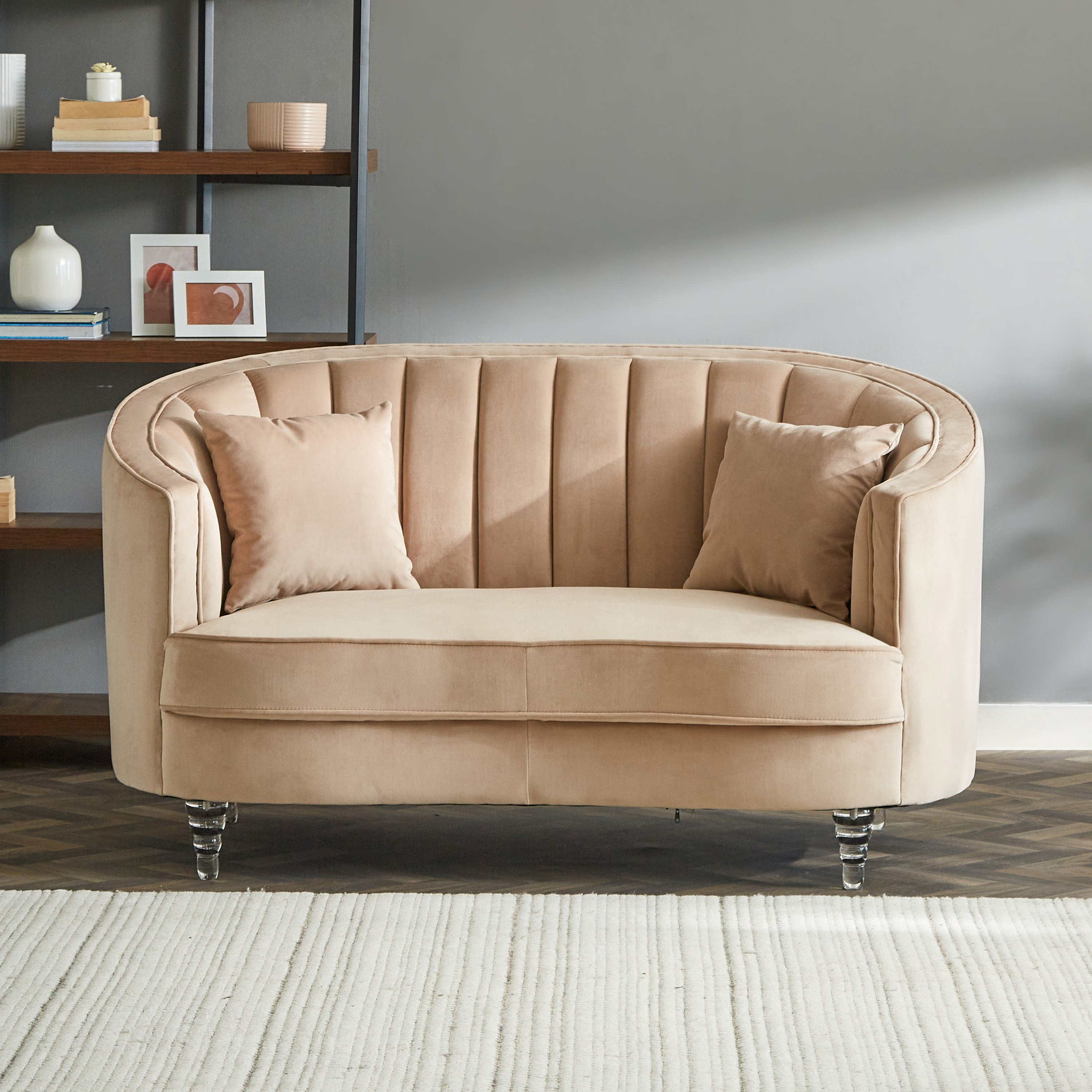 Donostia 2-Seater Sofa with 2 Cushions-hbxlivingroom-sofasandarmchairs-sofas-image-1