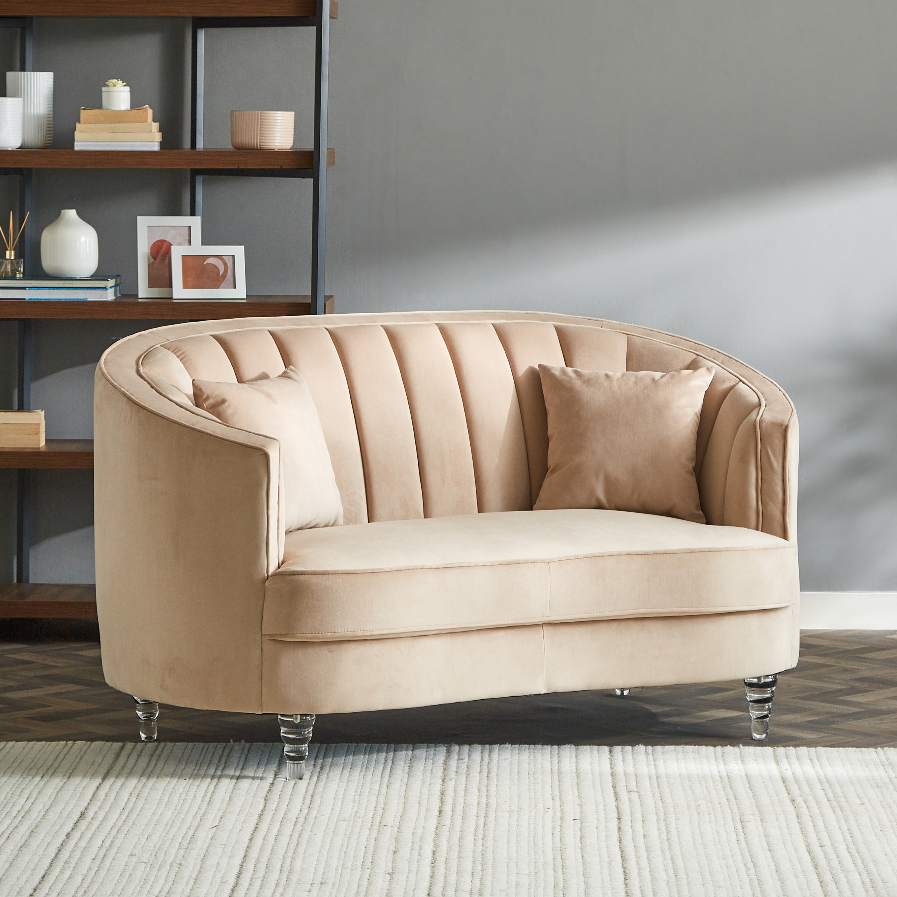 Donostia 2-Seater Sofa with 2 Cushions-hbxlivingroom-sofasandarmchairs-sofas-image-2