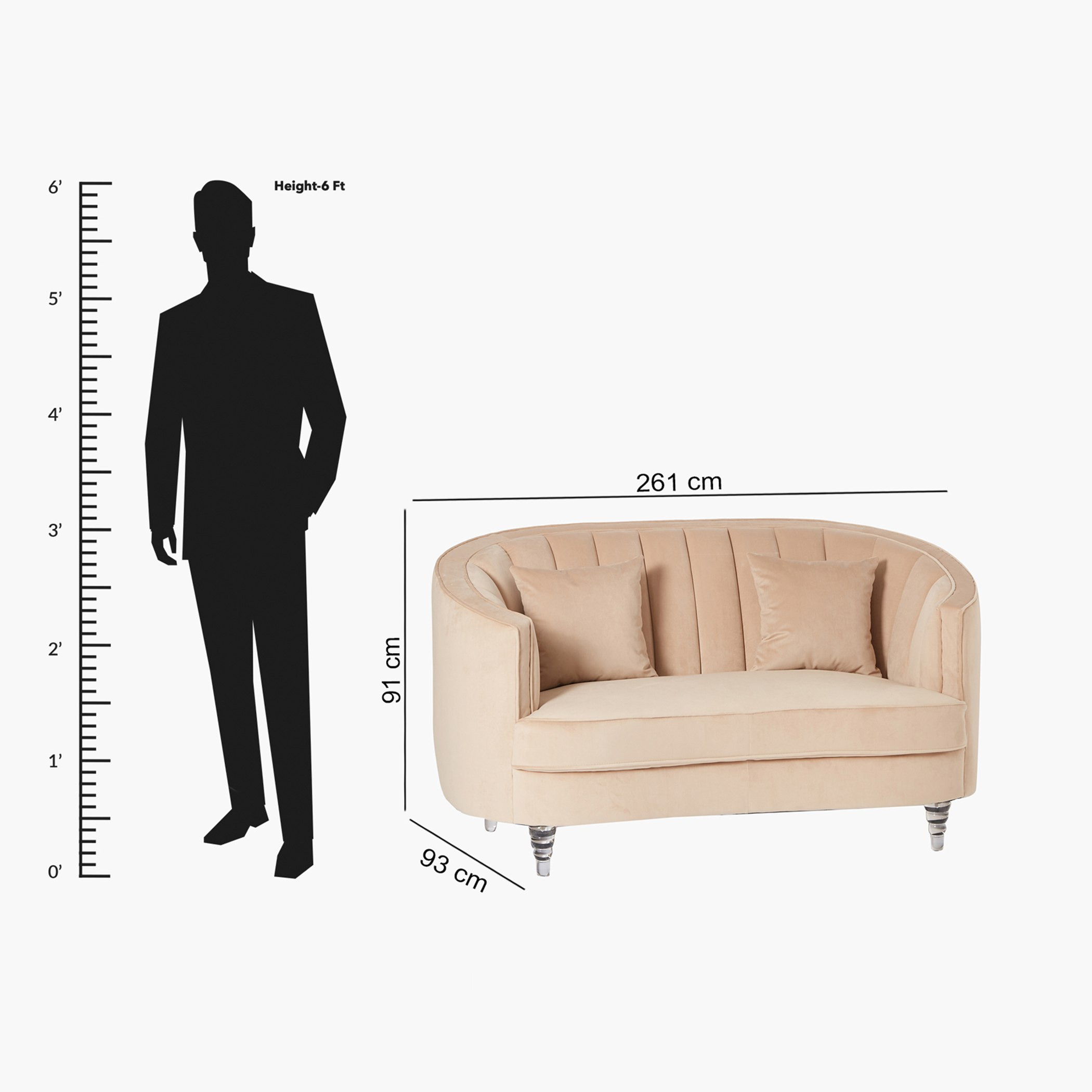 Donostia 2-Seater Sofa with 2 Cushions-hbxlivingroom-sofasandarmchairs-sofas-image-8