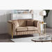 Monza 2-Seater Velvet Sofa with 2 Cushions-Sofas-thumbnail-0