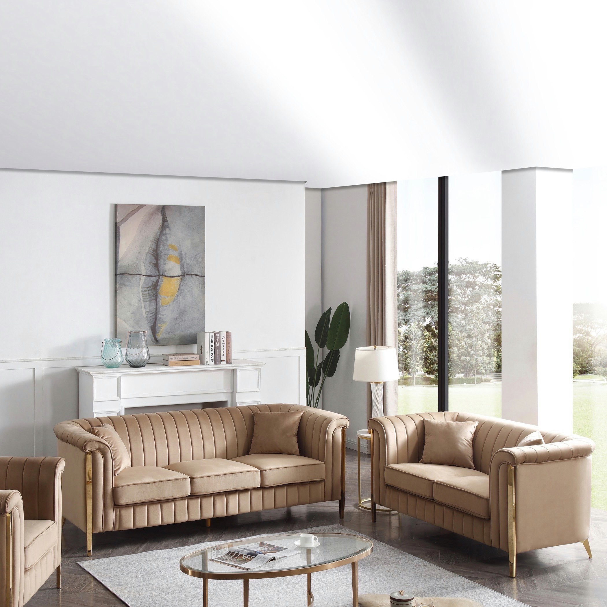 كنبة مخمل مقعدين مع وسادتين من مونزا-hbxlivingroom-sofasandarmchairs-sofas-image-10