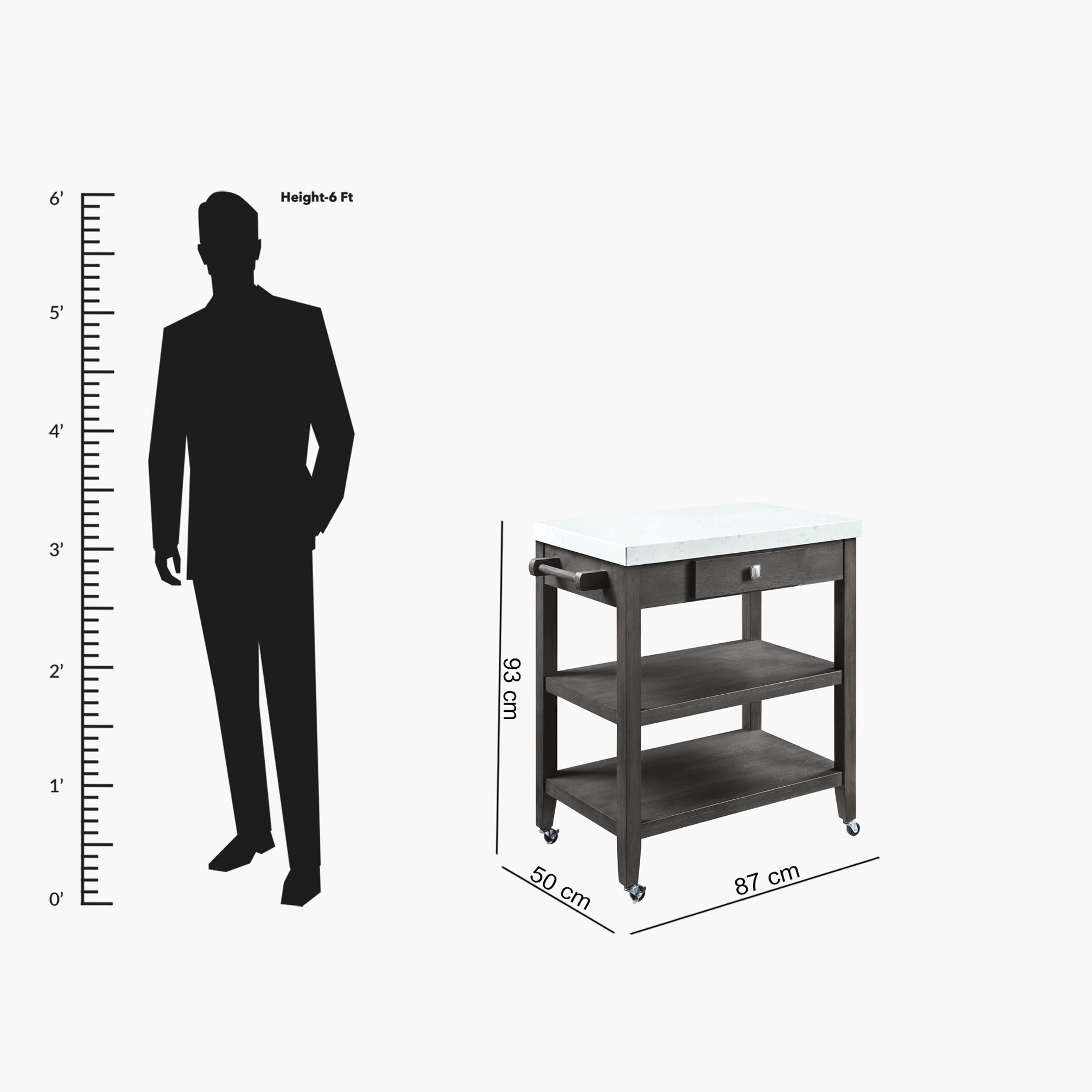 عربة ضيافة بسطح رخام من أرلينجتون-hbxlivingroom-tablesandstands-servingtrolleys-image-5