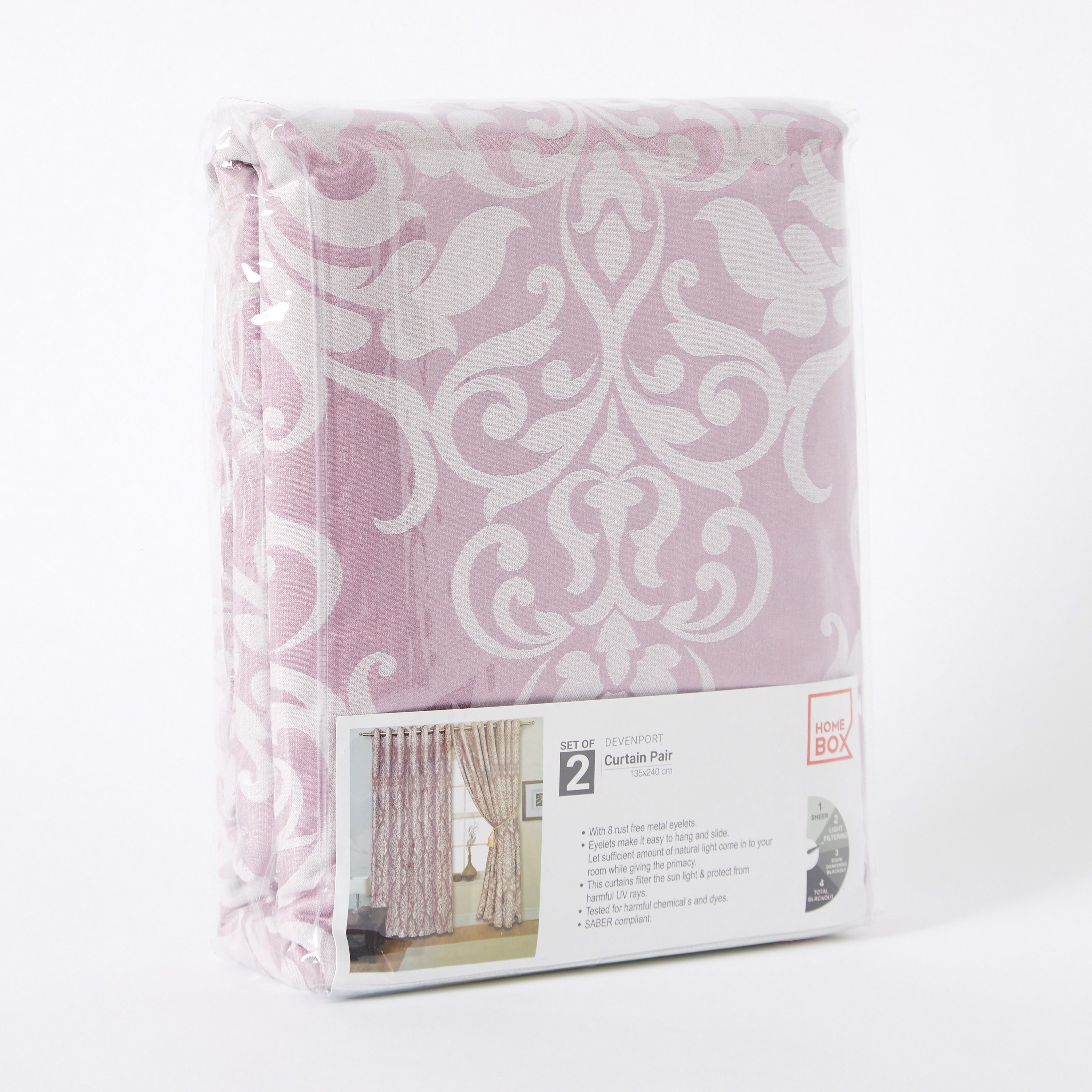 Devenport 2-Piece Jacquard Curtain Set - 135x240 cm-PROMO_HB_AE_B1G1_250925-image-4