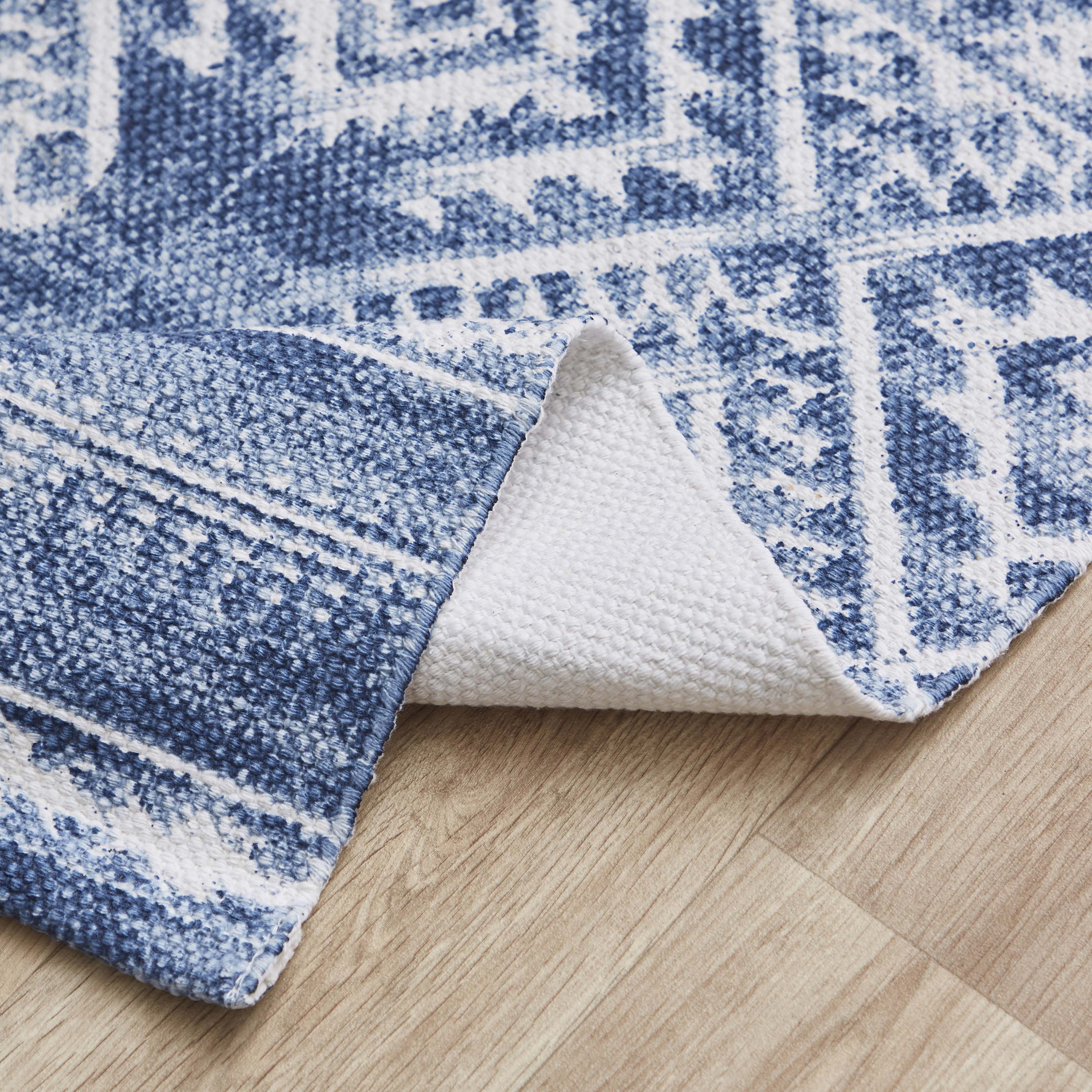 سجادة دوري قطن بطبعات ميلو من نوماديك - 50x80 سم-hbxdecorandfurnishings-floorcoverings-rugs-image-4