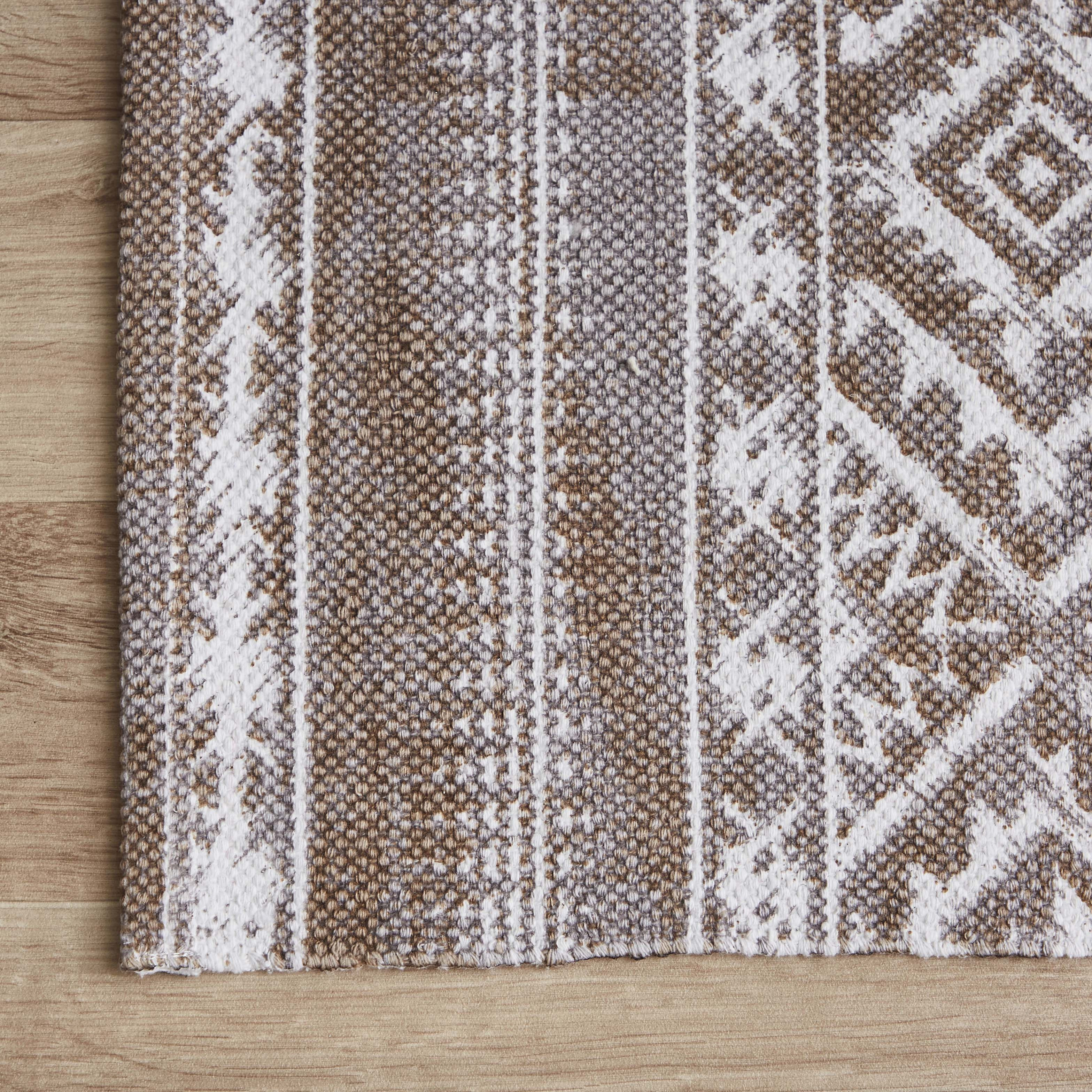 سجادة دوري قطن بطبعات من نوماديك ميلّو - 50x80 سم-hbxdecorandfurnishings-floorcoverings-rugs-image-2