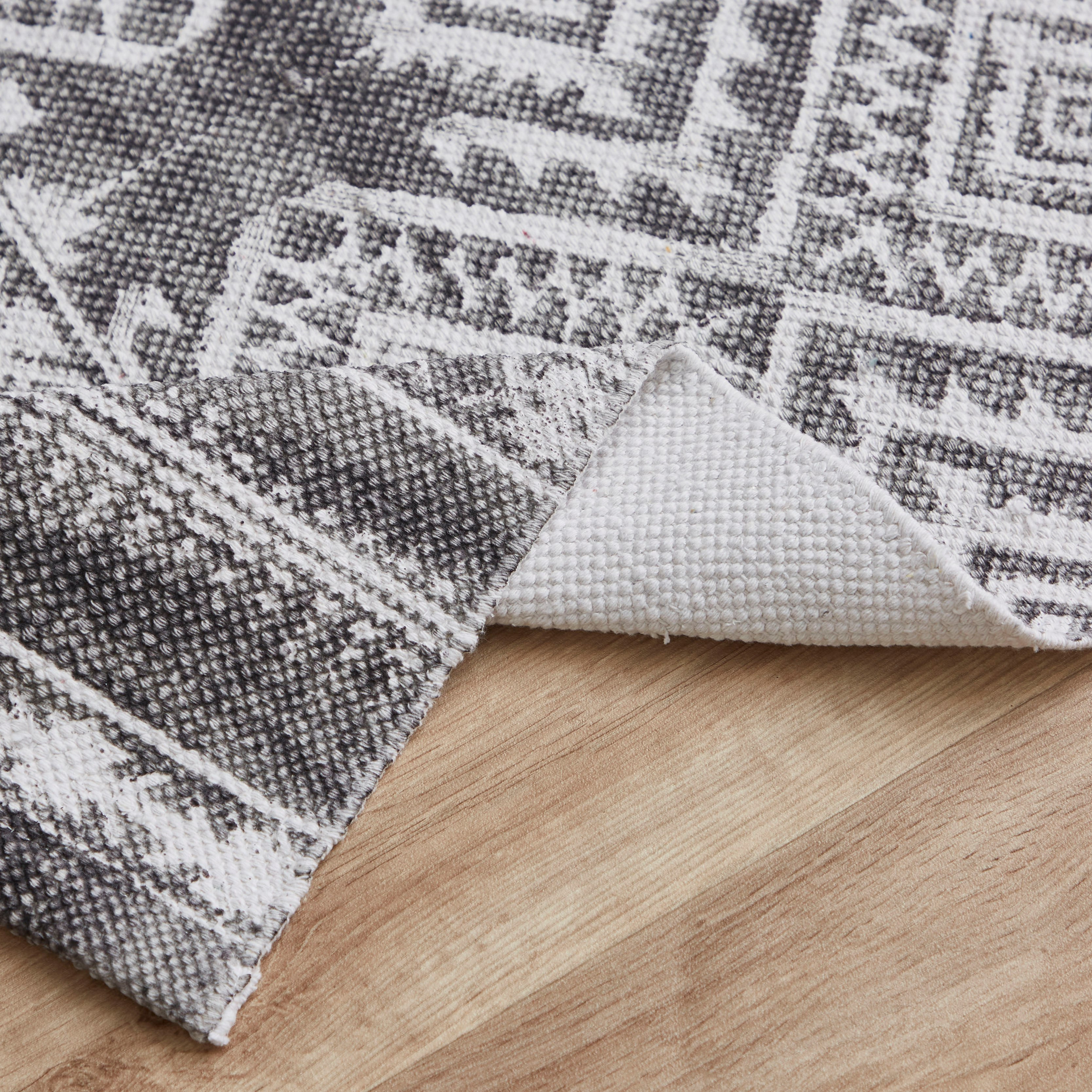 سجادة دوري قطن بطبعات ميلو من نوماديك - 60x120 سم-hbxdecorandfurnishings-floorcoverings-rugs-image-4