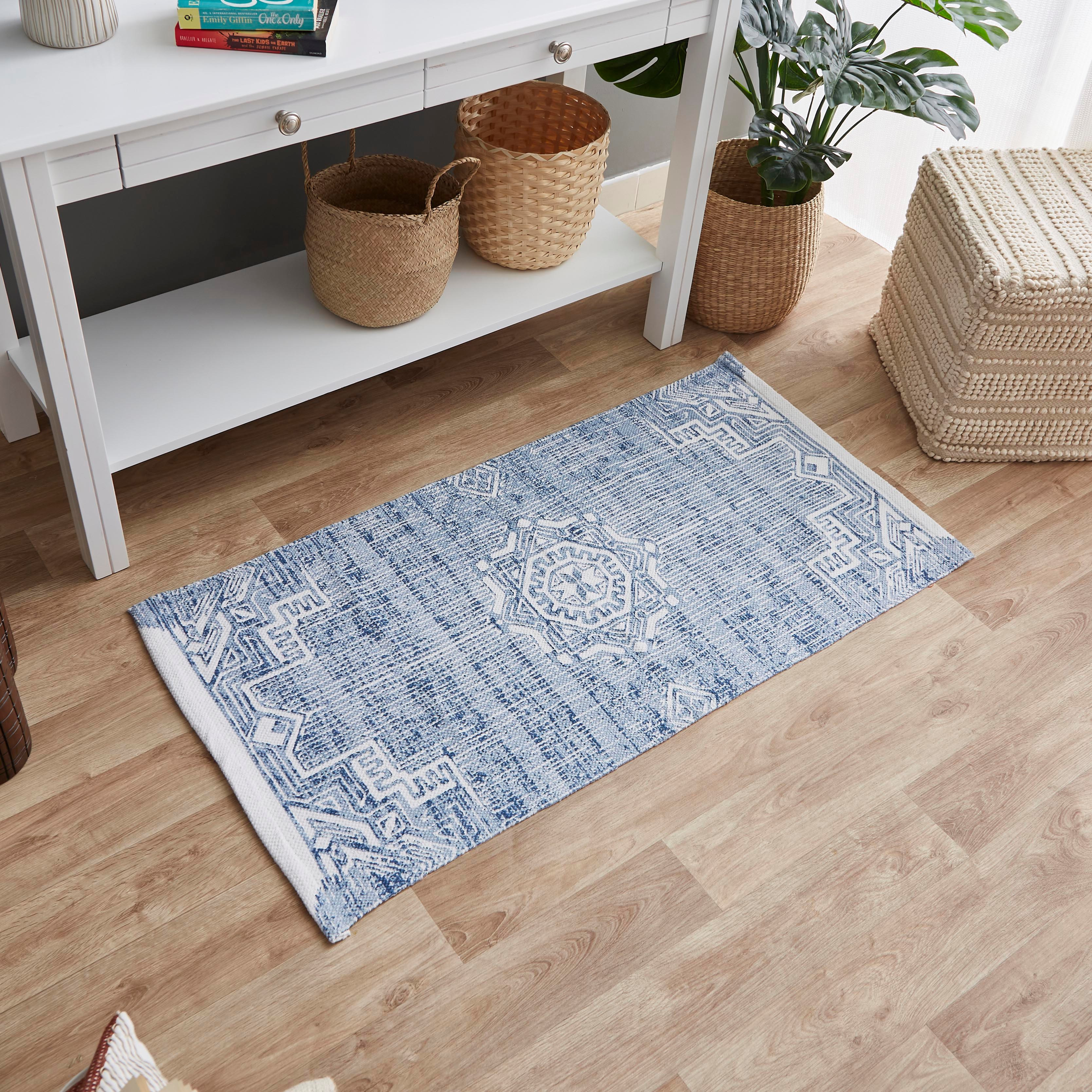 سجادة دوري قطن بطبعات ميلودي من نوماديك - 60x120 سم-hbxdecorandfurnishings-floorcoverings-rugs-image-1