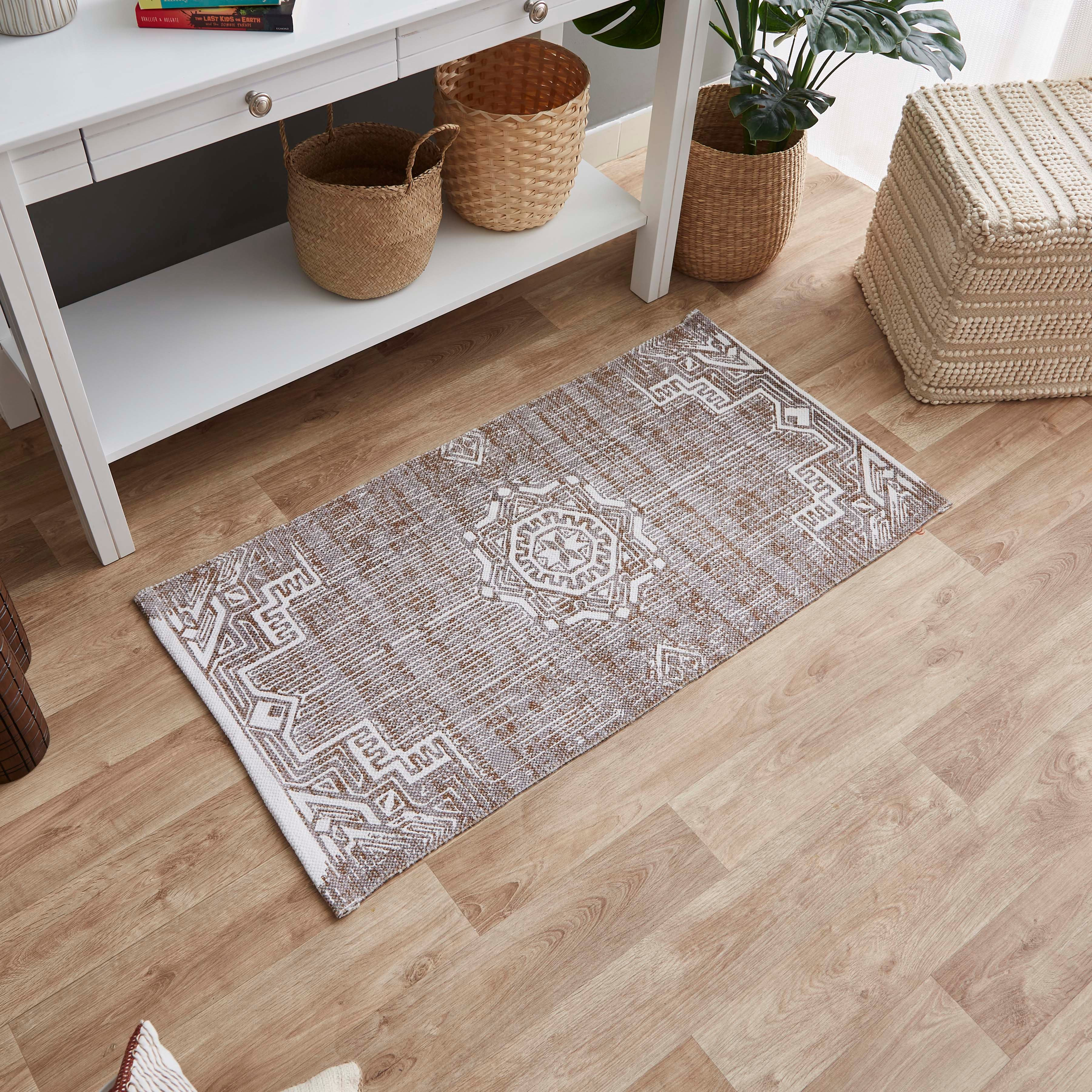 سجادة دوري قطن بطبعات ميلودي من نوماديك - 60x120 سم-hbxdecorandfurnishings-floorcoverings-rugs-image-1