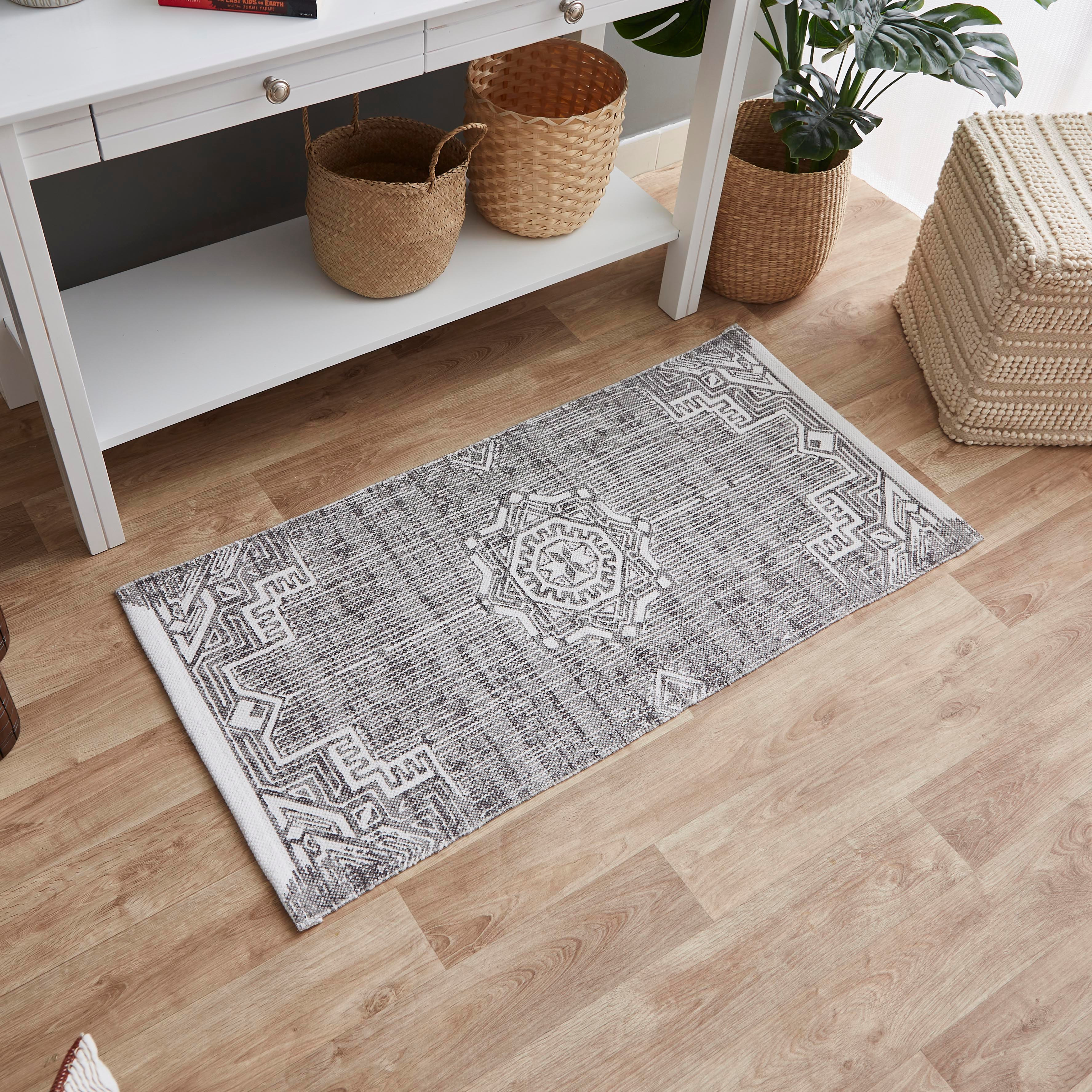 سجادة دوري قطن بطبعات ميلودي من نوماديك - 60x120 سم-hbxdecorandfurnishings-floorcoverings-rugs-image-1