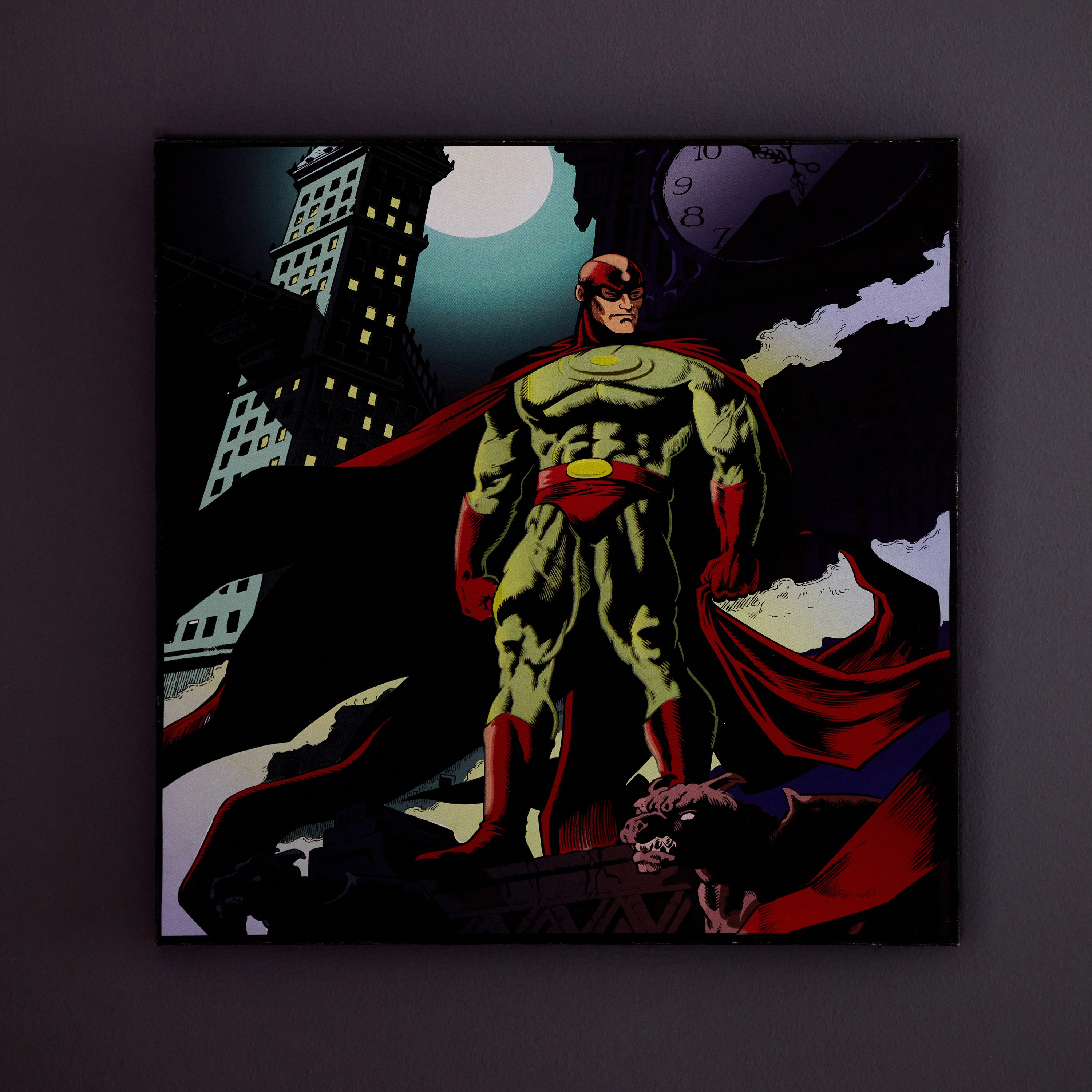 لوحة كانفاس فاست سيتي تتوهج في الظلام من راديوم - 40x40x1.8 سم-hbxhomeware-hbxkidsandyouth-image-2
