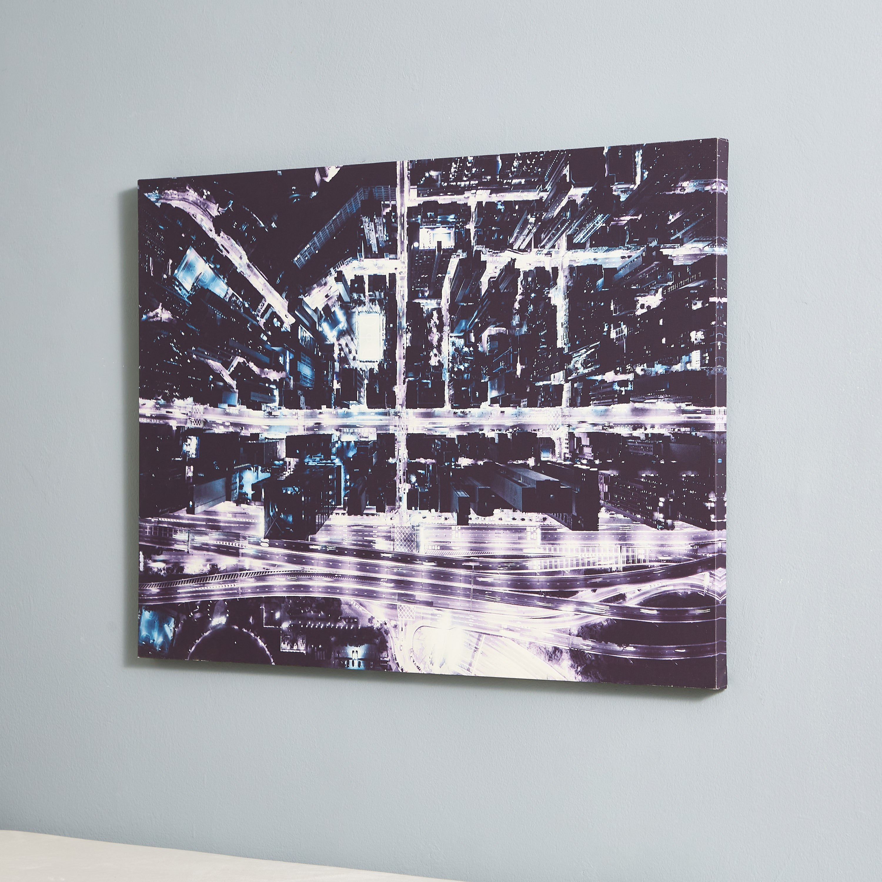 لوحة حائط كانفاس مؤطرة من راديوم - 50x70x1.8 سم-hbxhomeware-hbxkidsandyouth-image-3