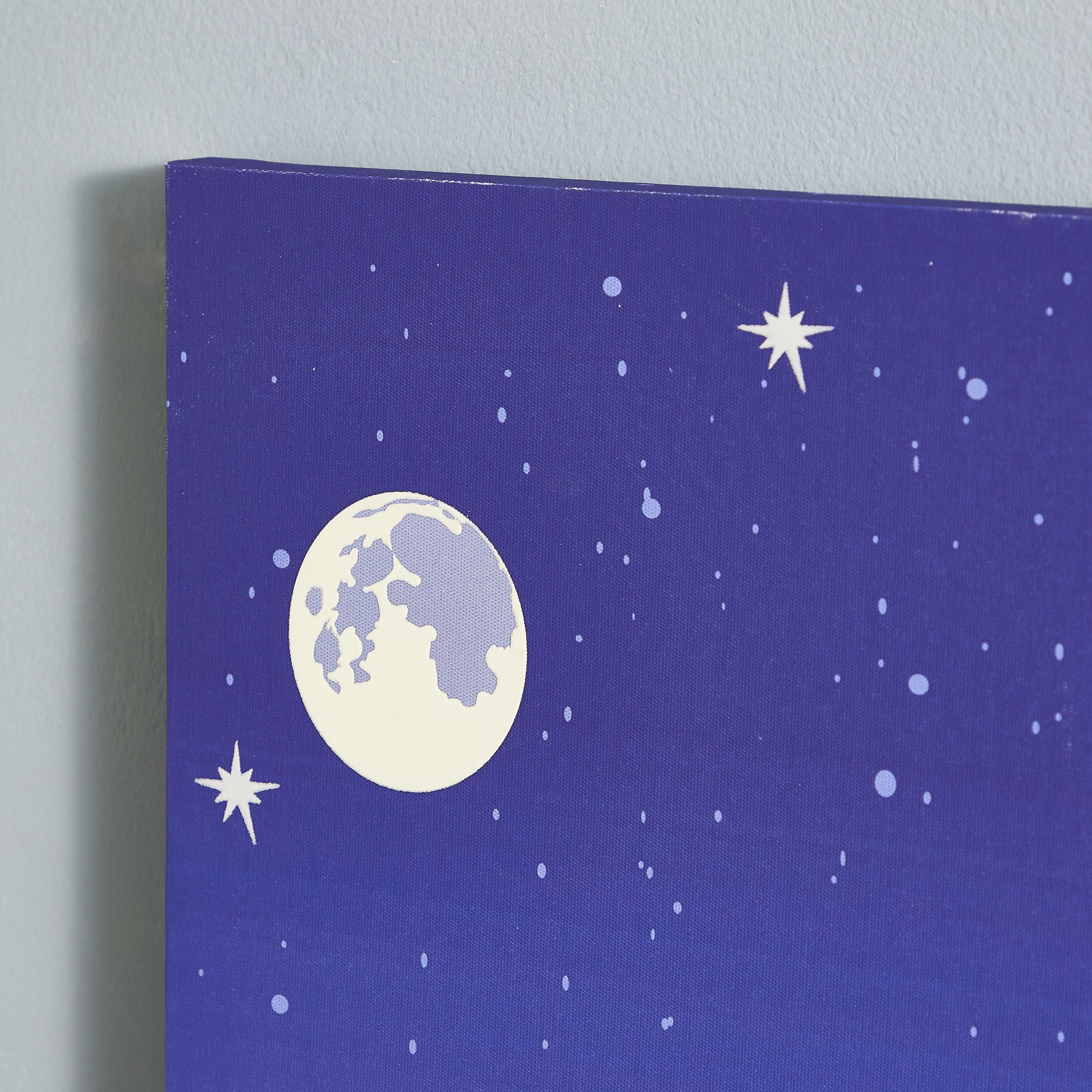 لوحة حائط كانفاس مؤطرة من راديوم - 50x70x1.8 سم-hbxhomeware-hbxkidsandyouth-image-5