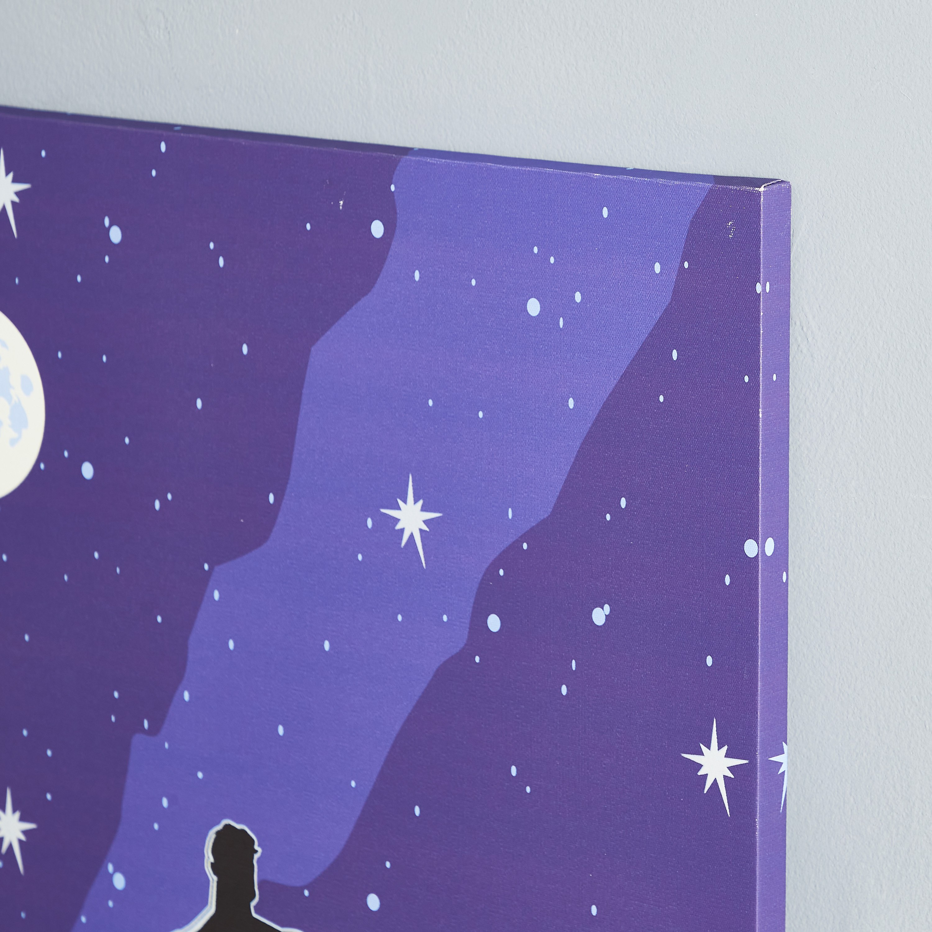 لوحة كانفاس سوبرمان تتوهج في الظلام من راديوم - 50x70x1.8 سم-hbxhomeware-hbxkidsandyouth-image-5