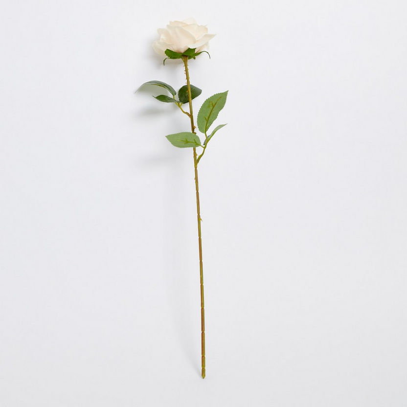 Aria Rose Flower Stem - 53 cm-Artificial Flowers and Plants-image-4