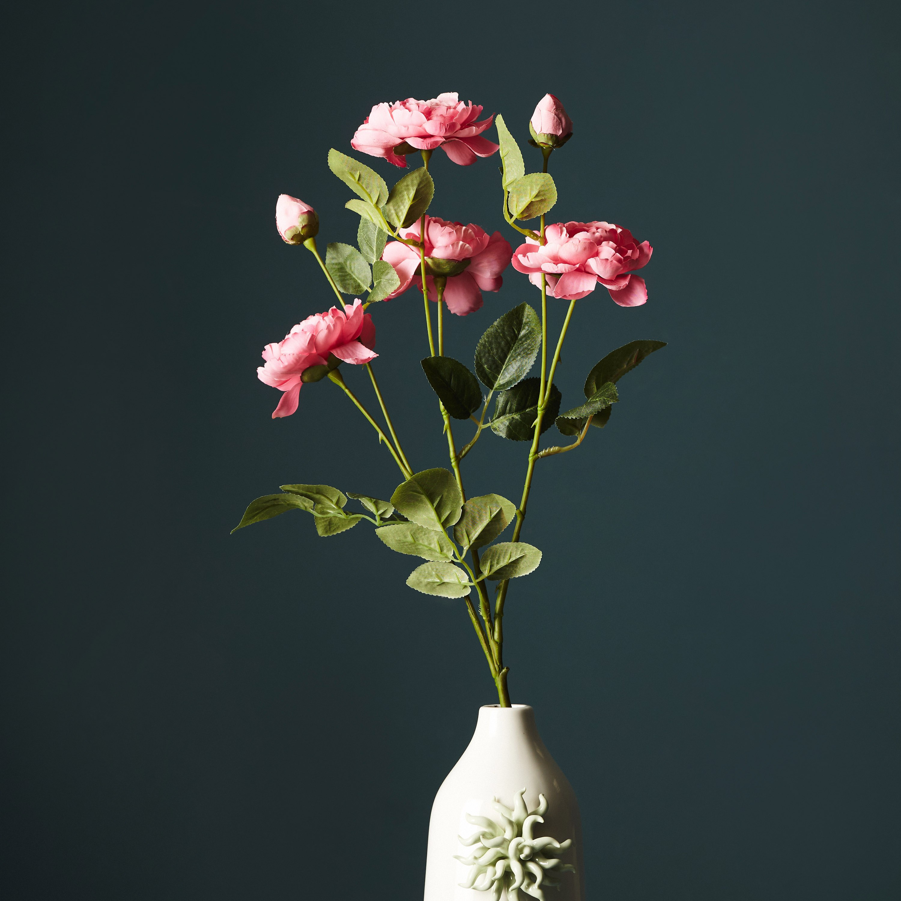 Aria 6-Heads Camellia Flowers Stem - 80 cm-hbxdecorandfurnishings-homeaccessories-artificialflowersandplants-image-1