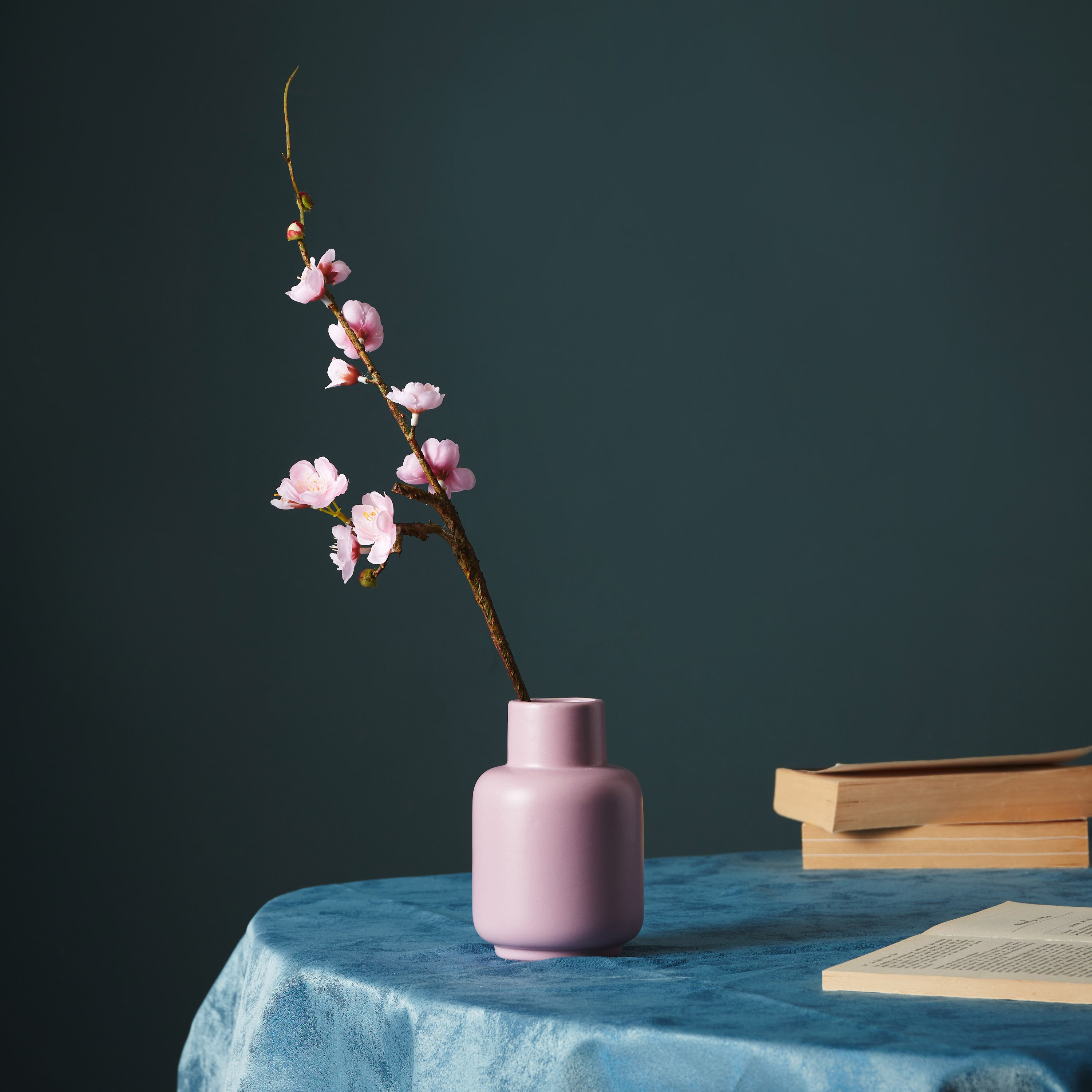Aria Winter Sweet Flower Stem - 55 cm-hbxdecorandfurnishings-homeaccessories-artificialflowersandplants-image-4