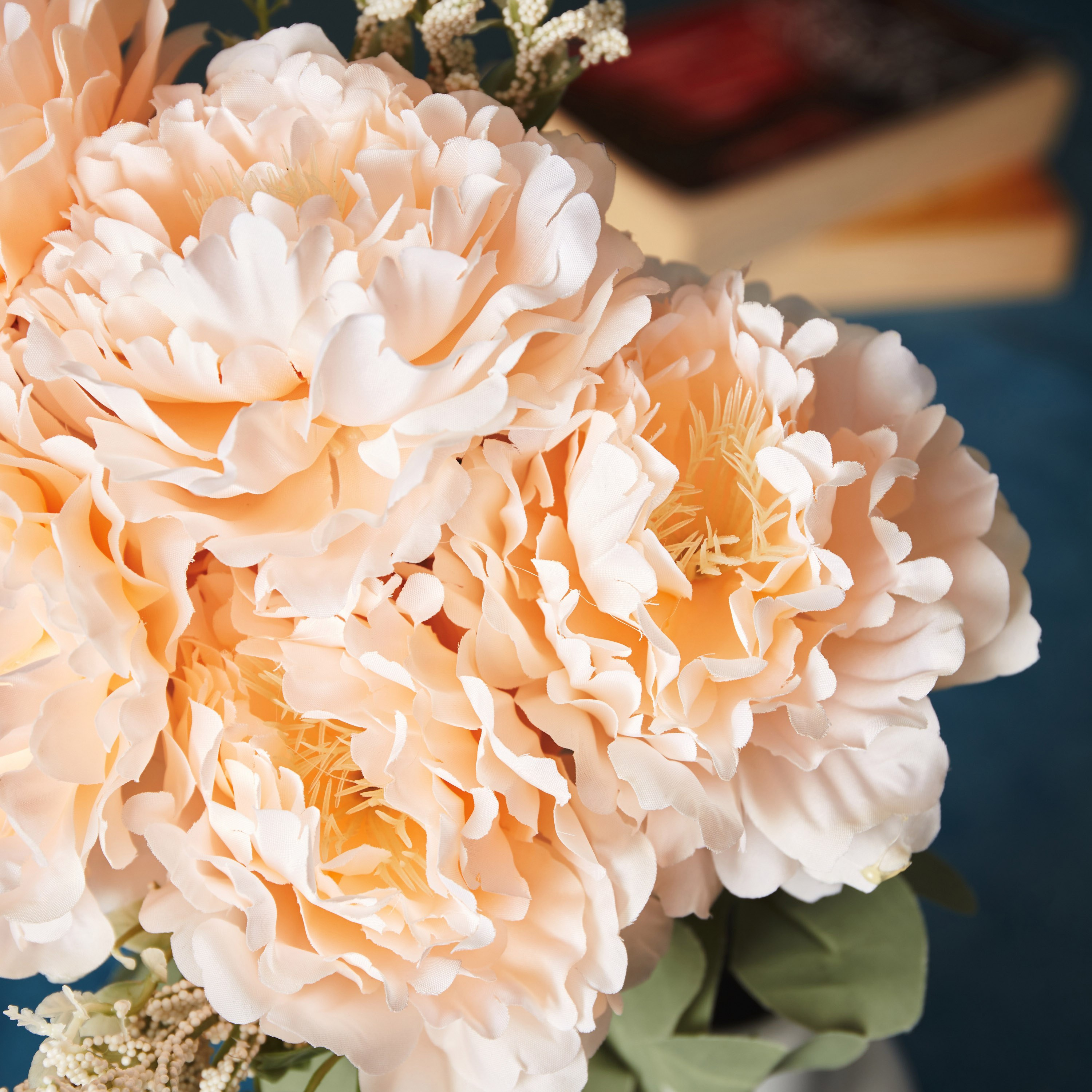 جذع زهرة الفاوانيا 6 رؤوس من آريا - 46 سم-hbxdecorandfurnishings-homeaccessories-artificialflowersandplants-image-2