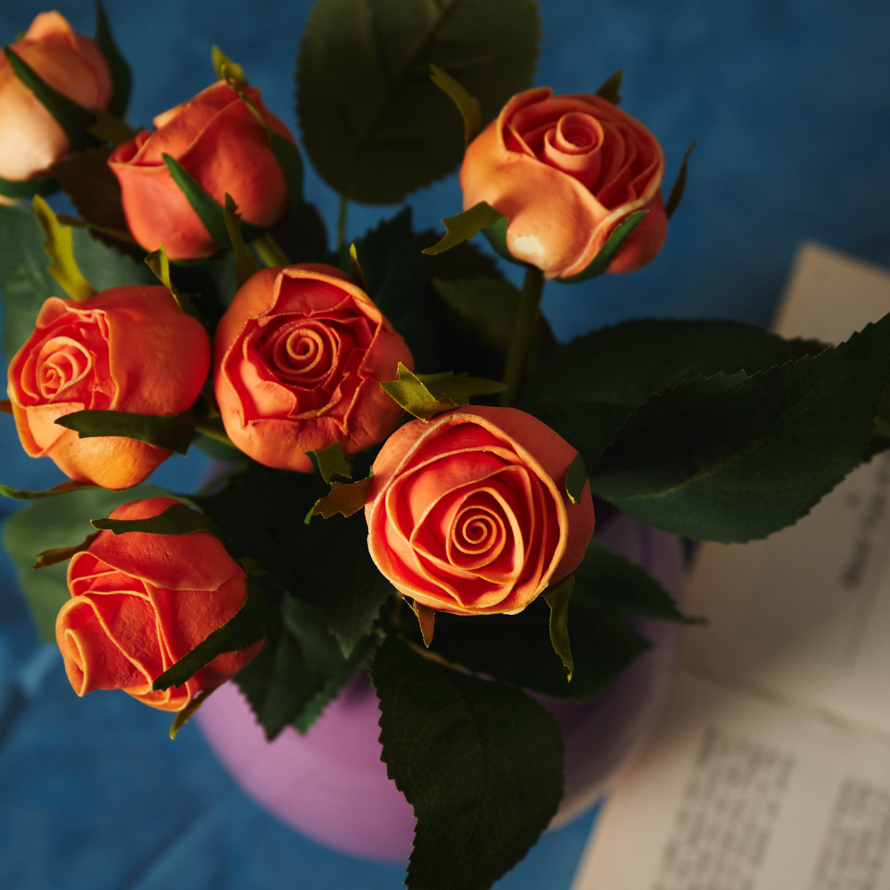 تشكيلة ورود 7 رؤوس من آريا - 27 سم-hbxdecorandfurnishings-homeaccessories-artificialflowersandplants-image-2