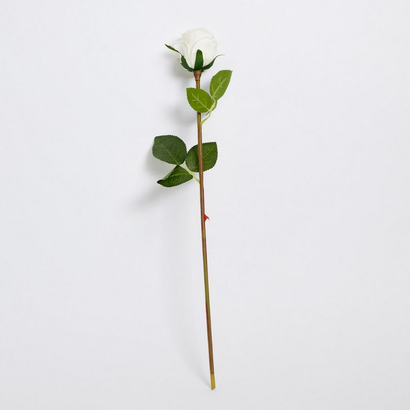 Aria Rose Flower Stem - 51 cm-Artificial Flowers and Plants-image-4