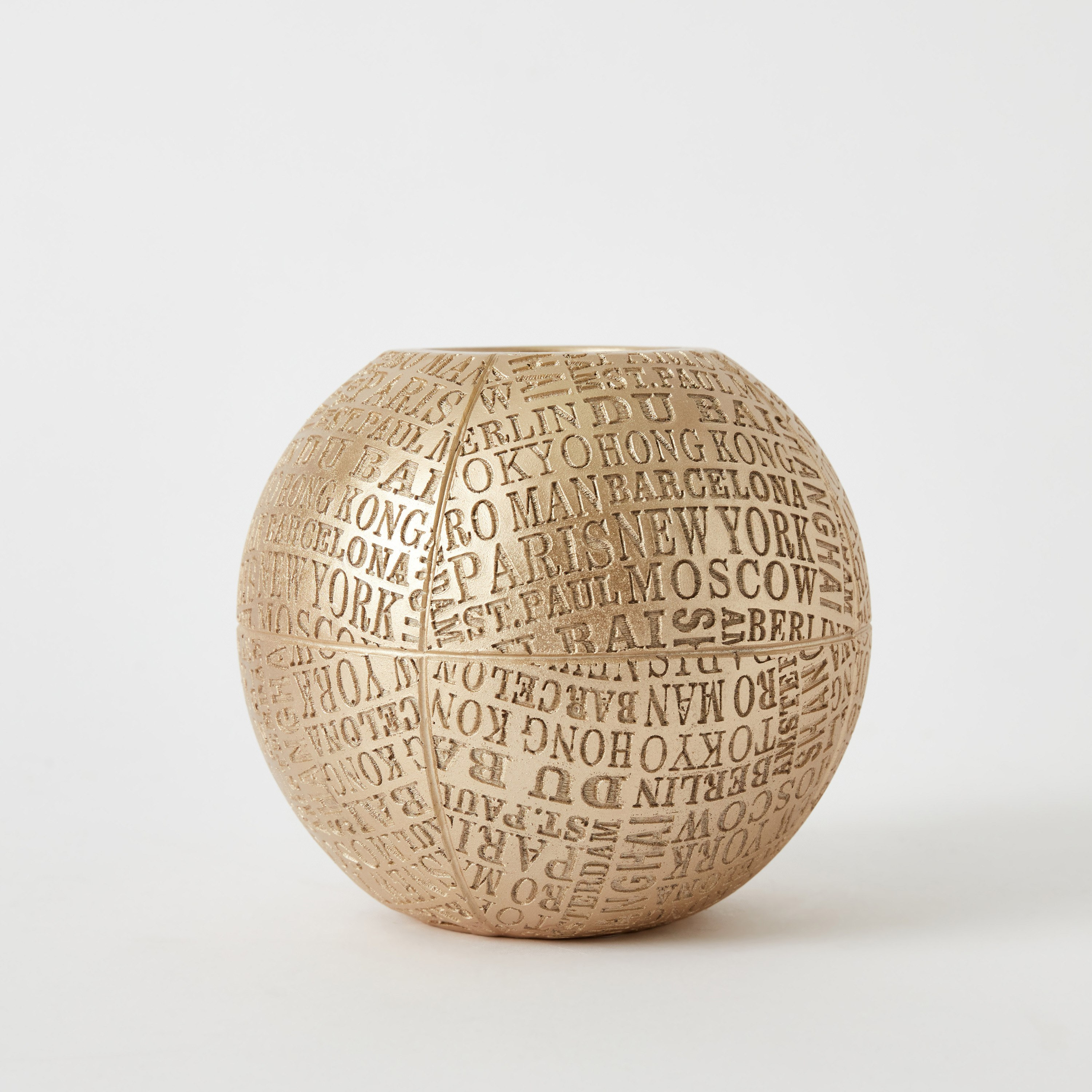 حامل شموع صغيرة بولي ريزين بنقوش من صقلية - 12x12x12 سم-hbxlivingroom-decorandaccessories-candleholders-image-5