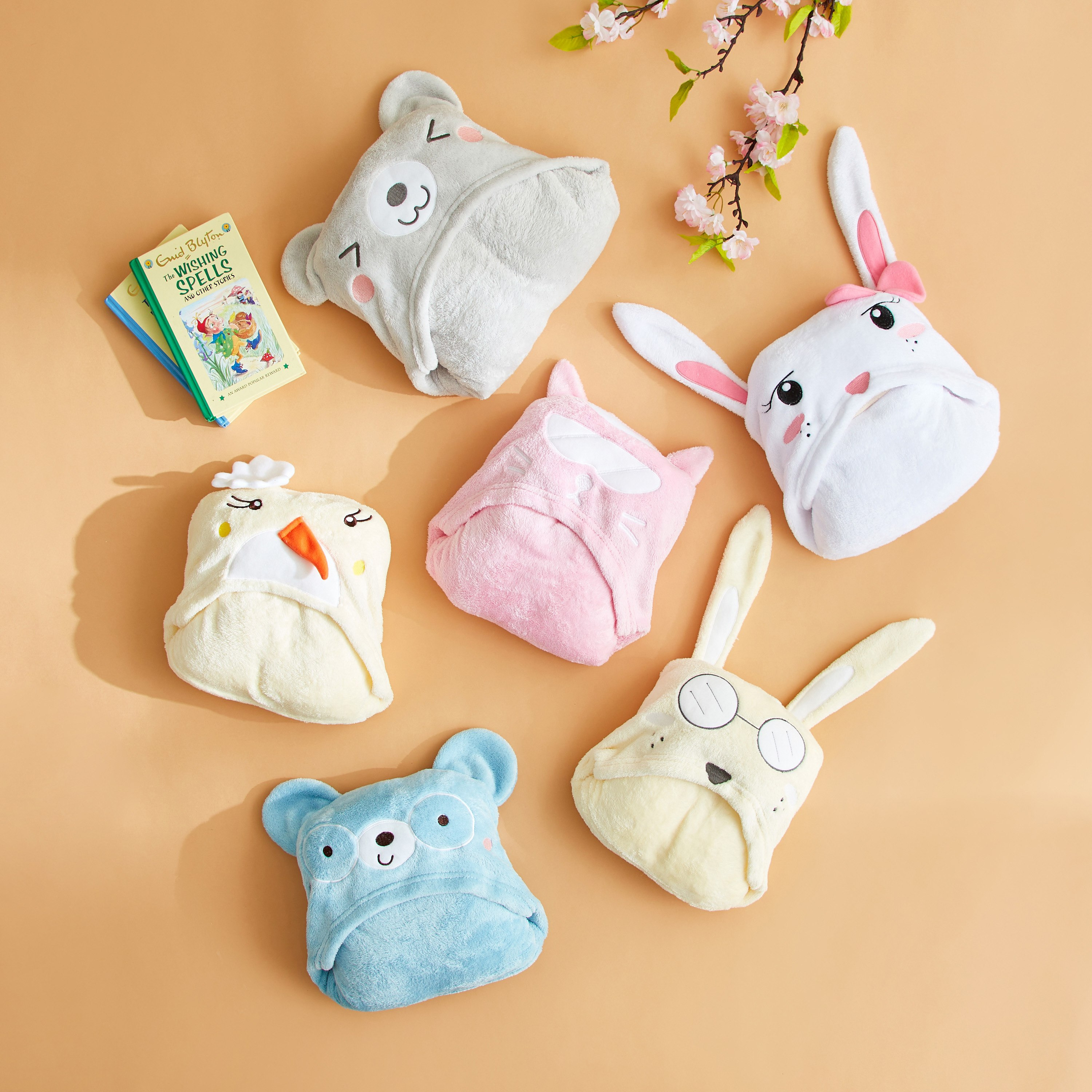 بطانية فلانيل بغطاء رأس بتصميم دب من فينيكس - 100x150 سم-hbxhomeware-hbxkidsandyouth-image-5