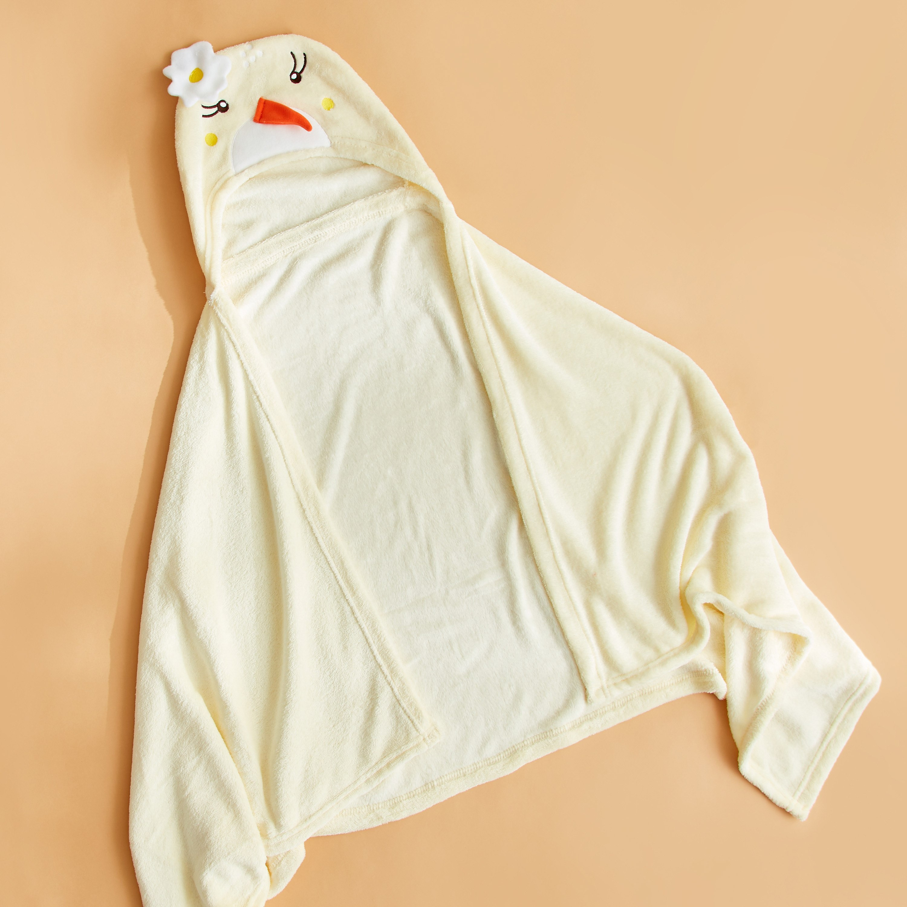 بطانية فلانيل بقبعة بتصميم طائر من فينيكس- 76x152 سم-hbxhomeware-hbxkidsandyouth-image-1