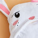 Phoenix Flannel Bugs Bunny Hood Blanket - 76x152 cm-Blankets-thumbnailMobile-2