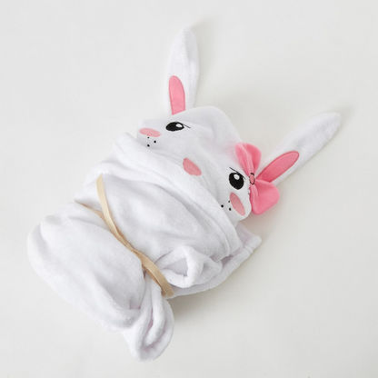 Phoenix Flannel Bugs Bunny Hood Blanket - 76x152 cms