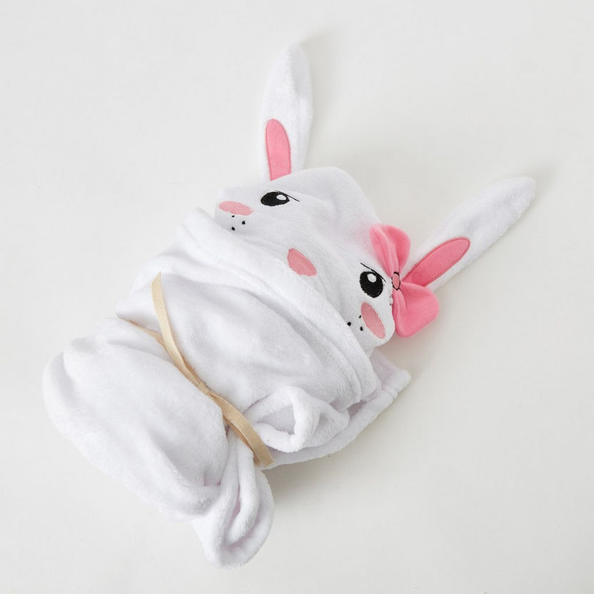 Phoenix Flannel Bugs Bunny Hood Blanket - 76x152 cm-Blankets-image-5