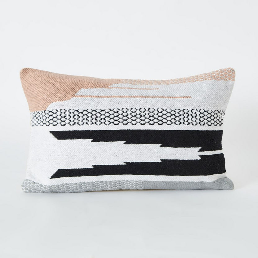 Doris Jacquard Filled Cushion - 30x50 cm-Filled Cushions-image-4