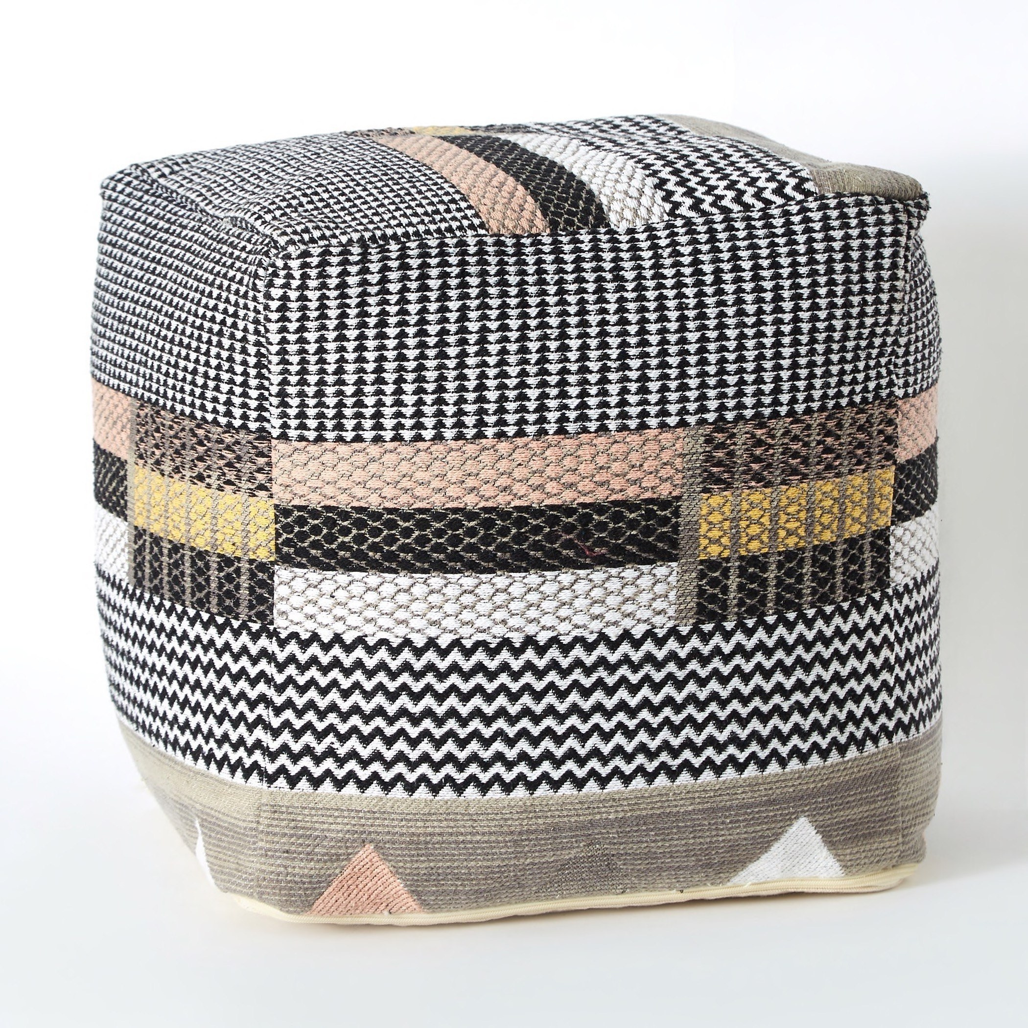 مقعد بوف جاكارد من دوريس - 40x40 سم-hbxlivingroom-sofasandarmchairs-ottomansandfootstools-image-5