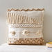 Natura Noah Handmade Cotton Jute Filled Cushion - 45x45 cm-Filled Cushions-thumbnail-0