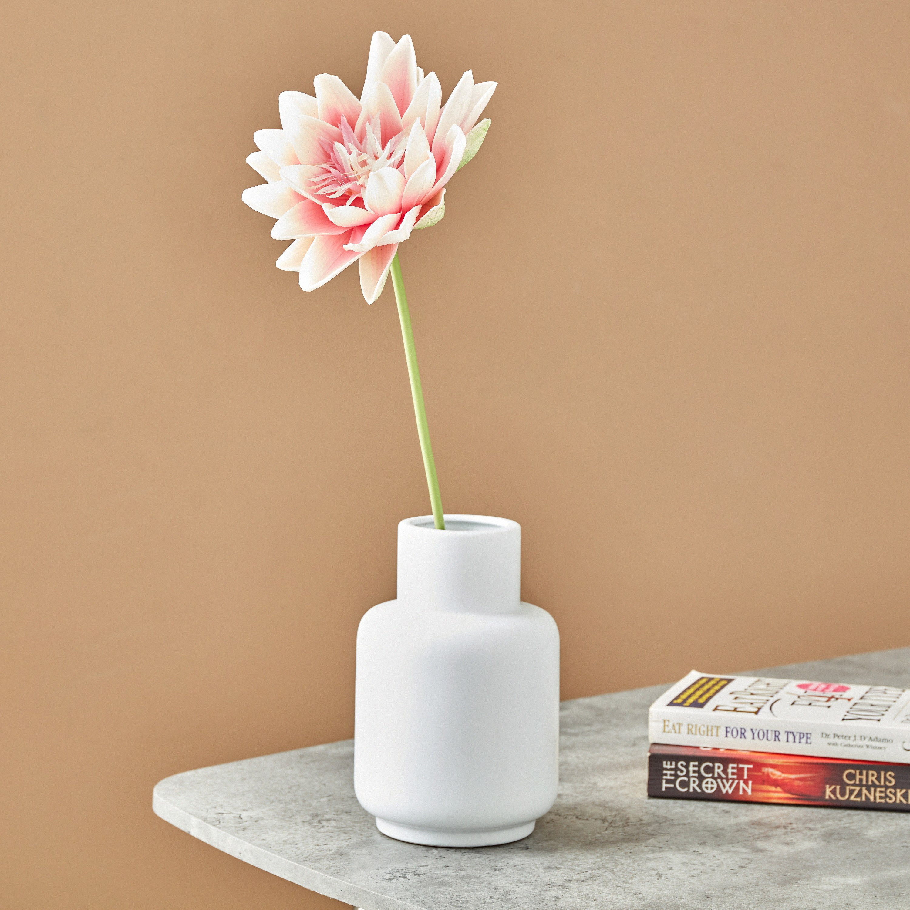 غصن زهرة اللوتس من آريا - 51 سم-hbxdecorandfurnishings-homeaccessories-artificialflowersandplants-image-4