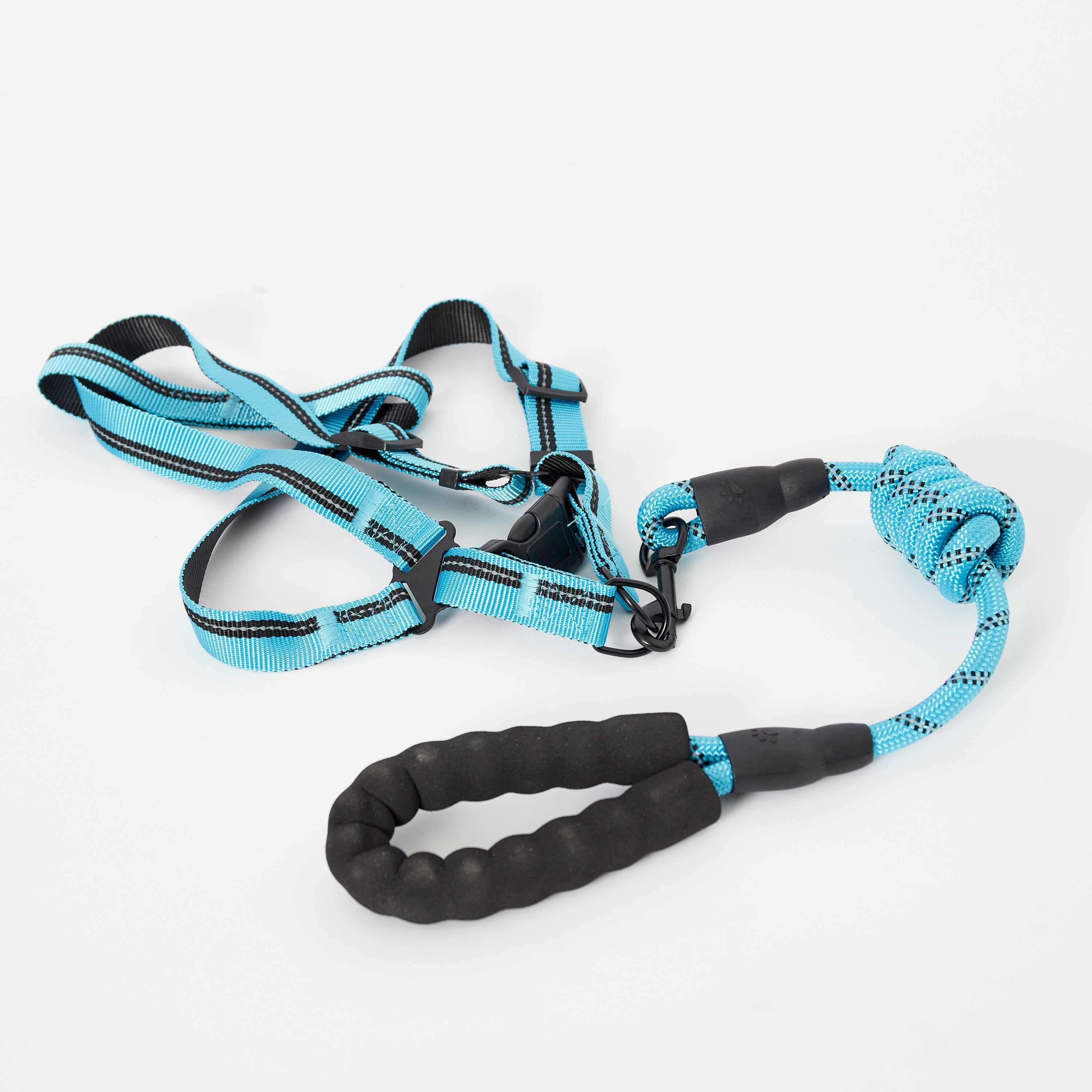Playful Harness and Leash Nylon Traction Chest Strap for Pet - 120x2.5 cm-hbxdecorandfurnishings-petaccessories-petsupplies-image-5
