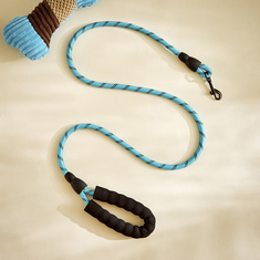 Playful Strong Leash Rope with Heavy Duty Reflection and Comfort Padded Handle - 100x1.5 cms