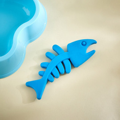 Playful Dog Chew Fish Bone Soft Toy - 12 cms