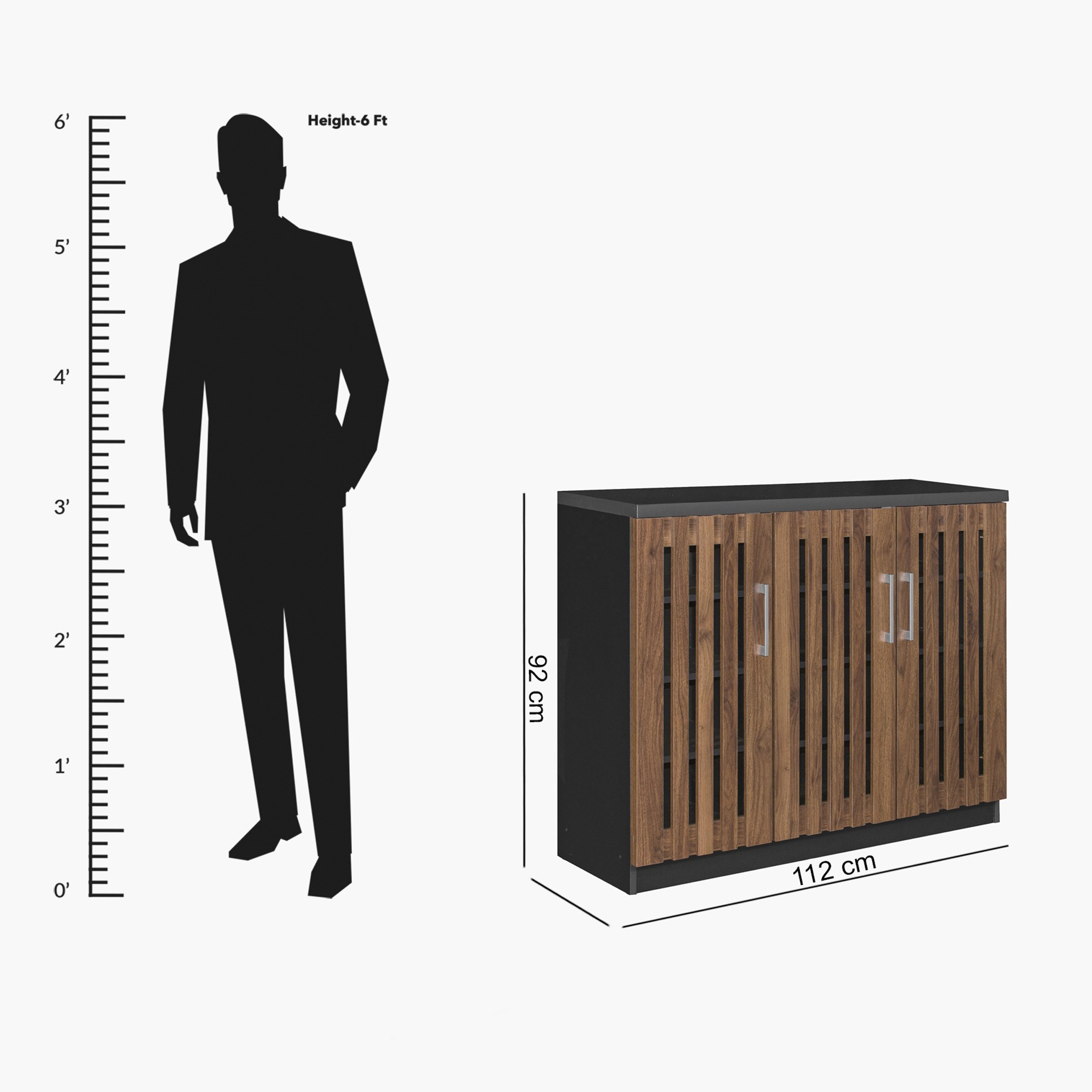 Ortona 16-Pair Shoe Cabinet with 3 Doors-hbxbedroom-shoecabinetsandracks-image-5