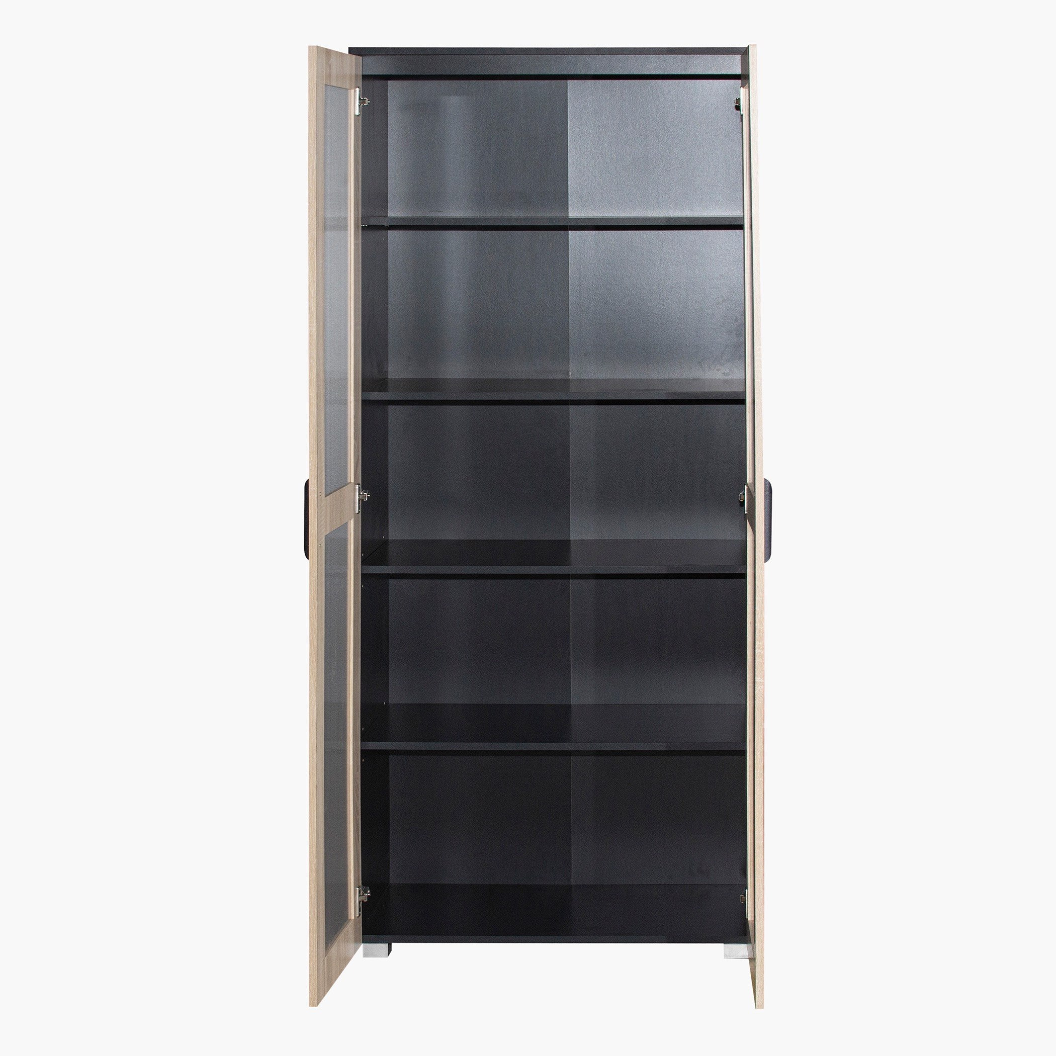 خزانة طويلة متعددة الاستخدامات ببابين من فوني-hbxfurniture-office-bookcases-image-4