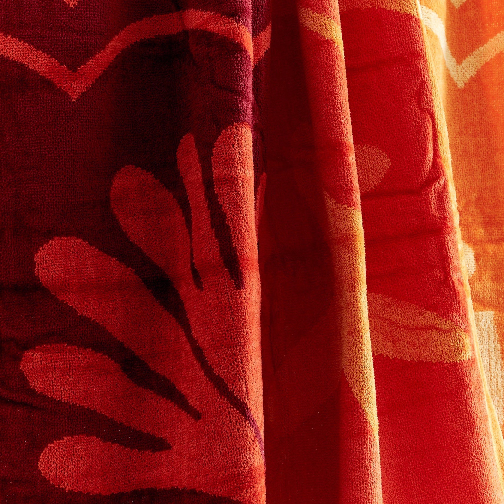 Vivid Cheer Cotton Beach Towel - 86x160 cm-hbxbathroom-bathroomtextiles-image-2