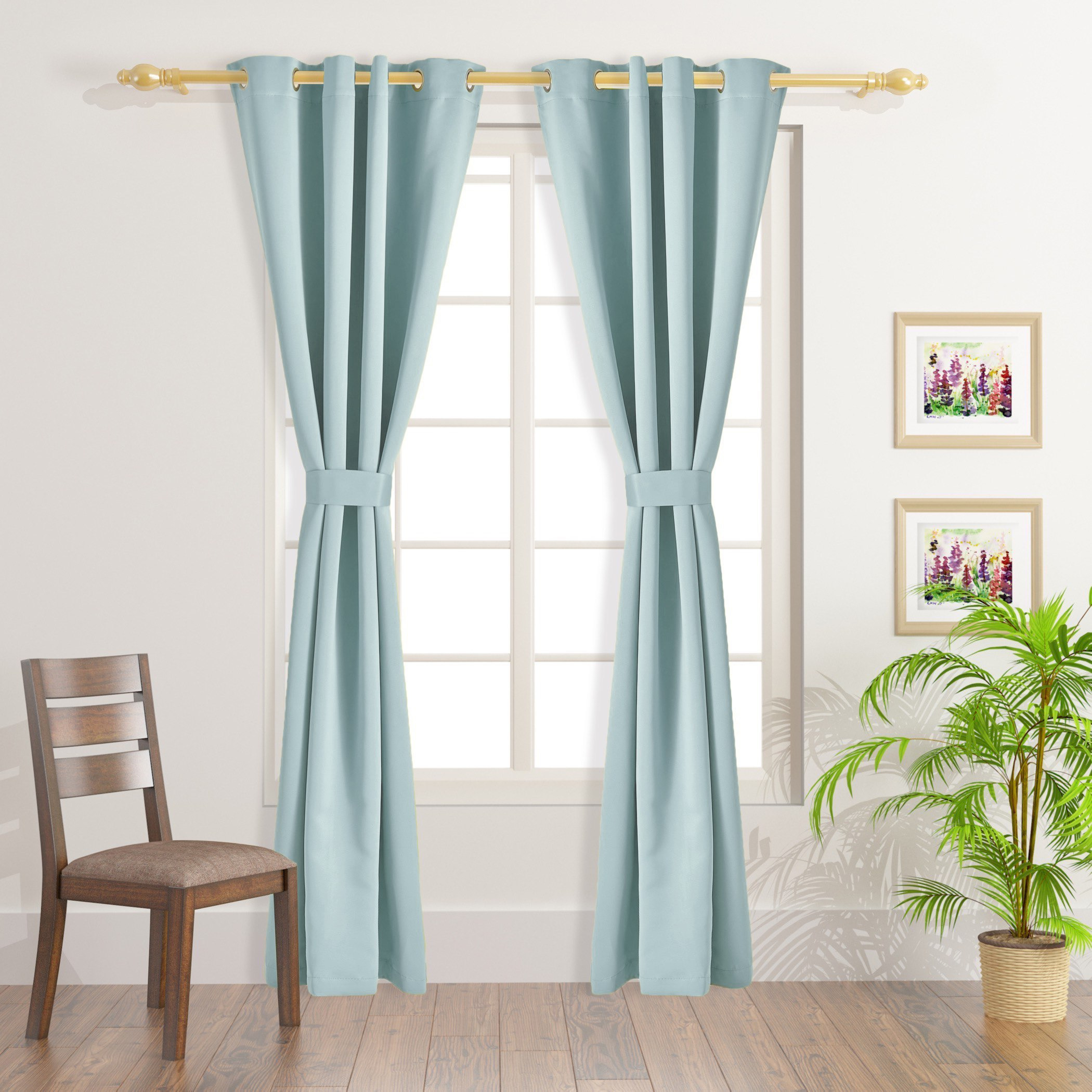 طقم ستارة معتّمة 4 قطع من يوني - 140x240 سم-hbxhomeware-hbxdecorandfurnishings-image-1