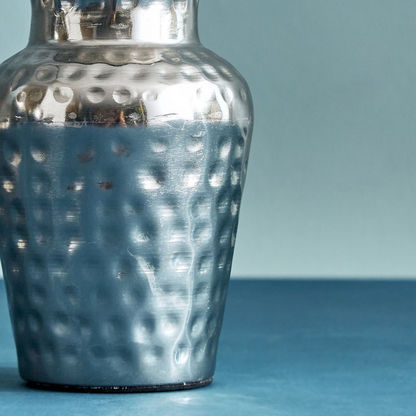Nino Hammered Texture Vase - 10x10x18 cms