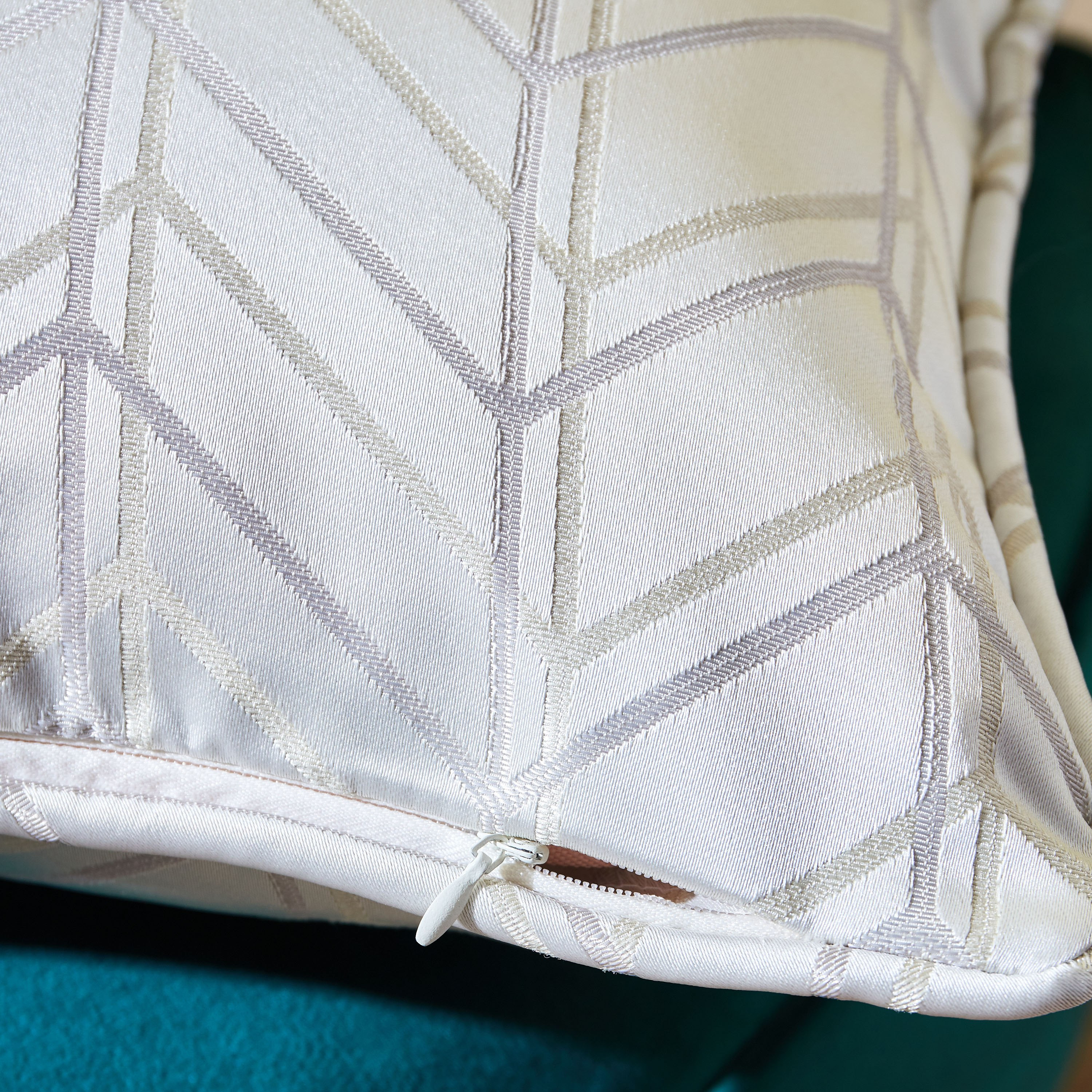 Adessa Chevron Jacquard Cushion Cover - 40x40 cm-hbxhomeware-cushionsandcovers-cushioncovers-image-3