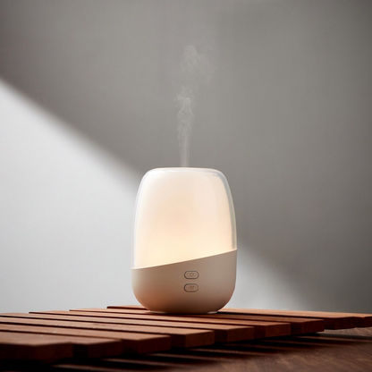 Breezy Cloud Humidifier with Yellow Light - 120 ml
